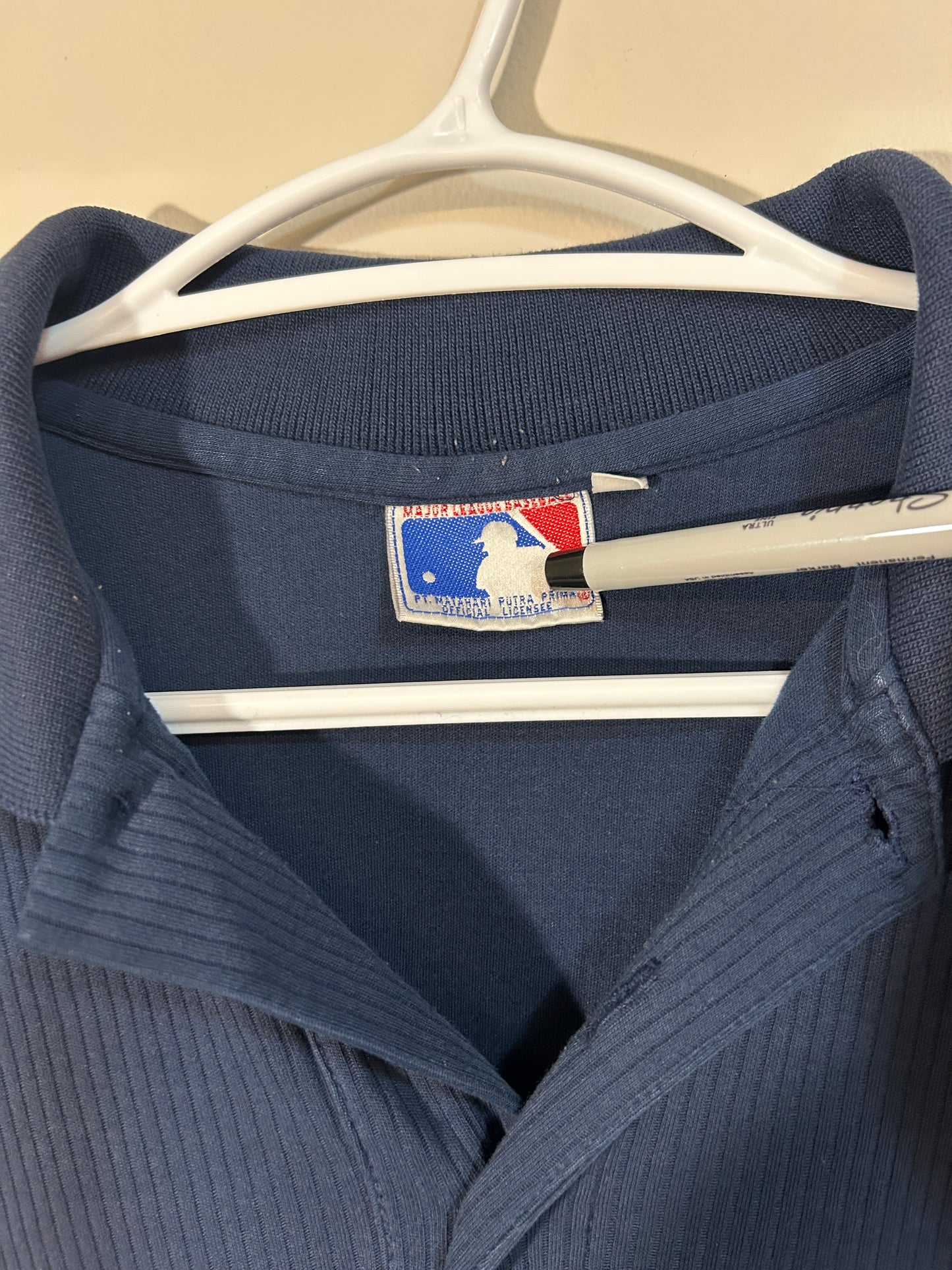 Vintage Yankees Polo Shirt (XL)