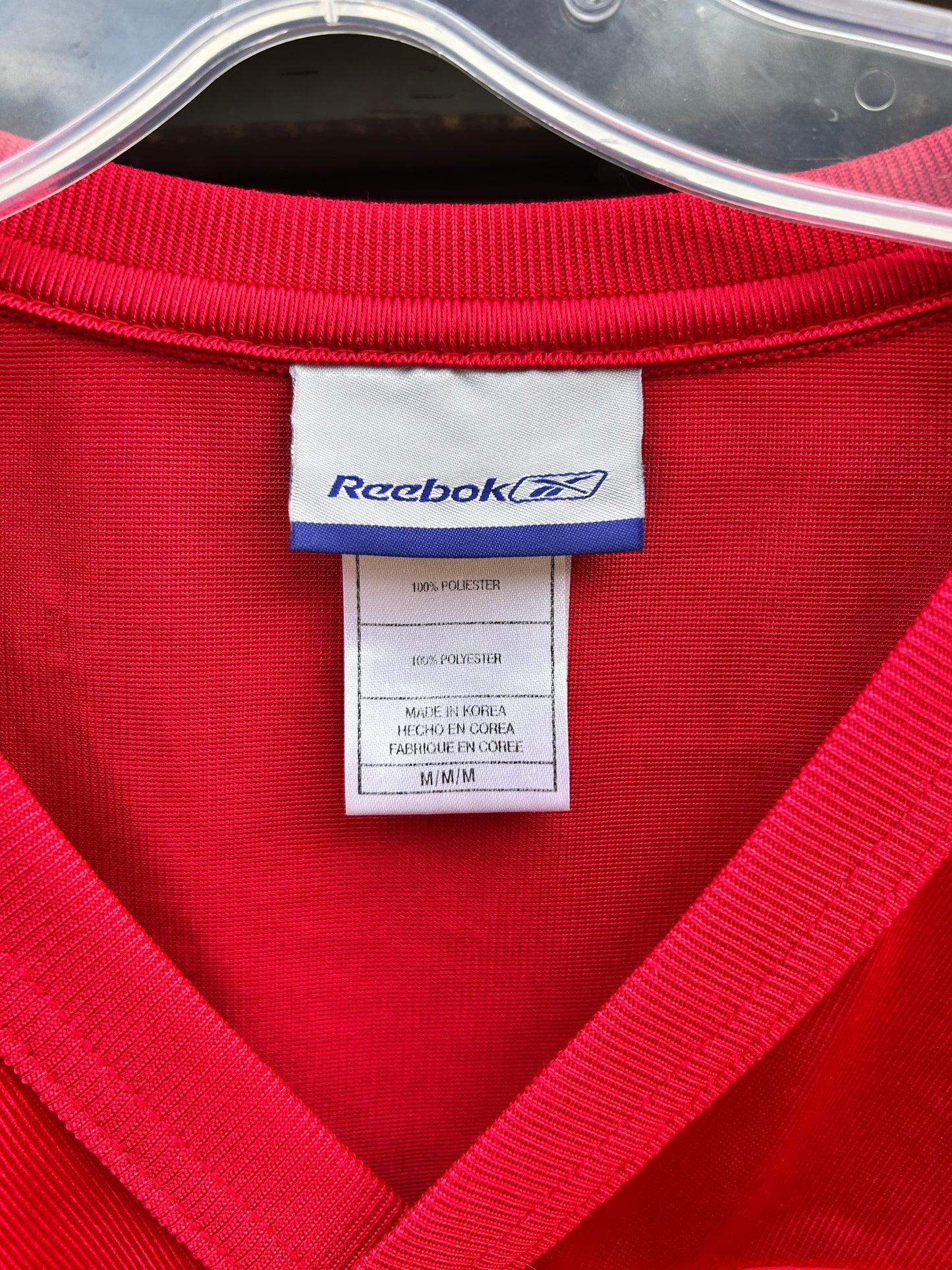 Cropped Reebok Buccaneers Practice Jersey (M)