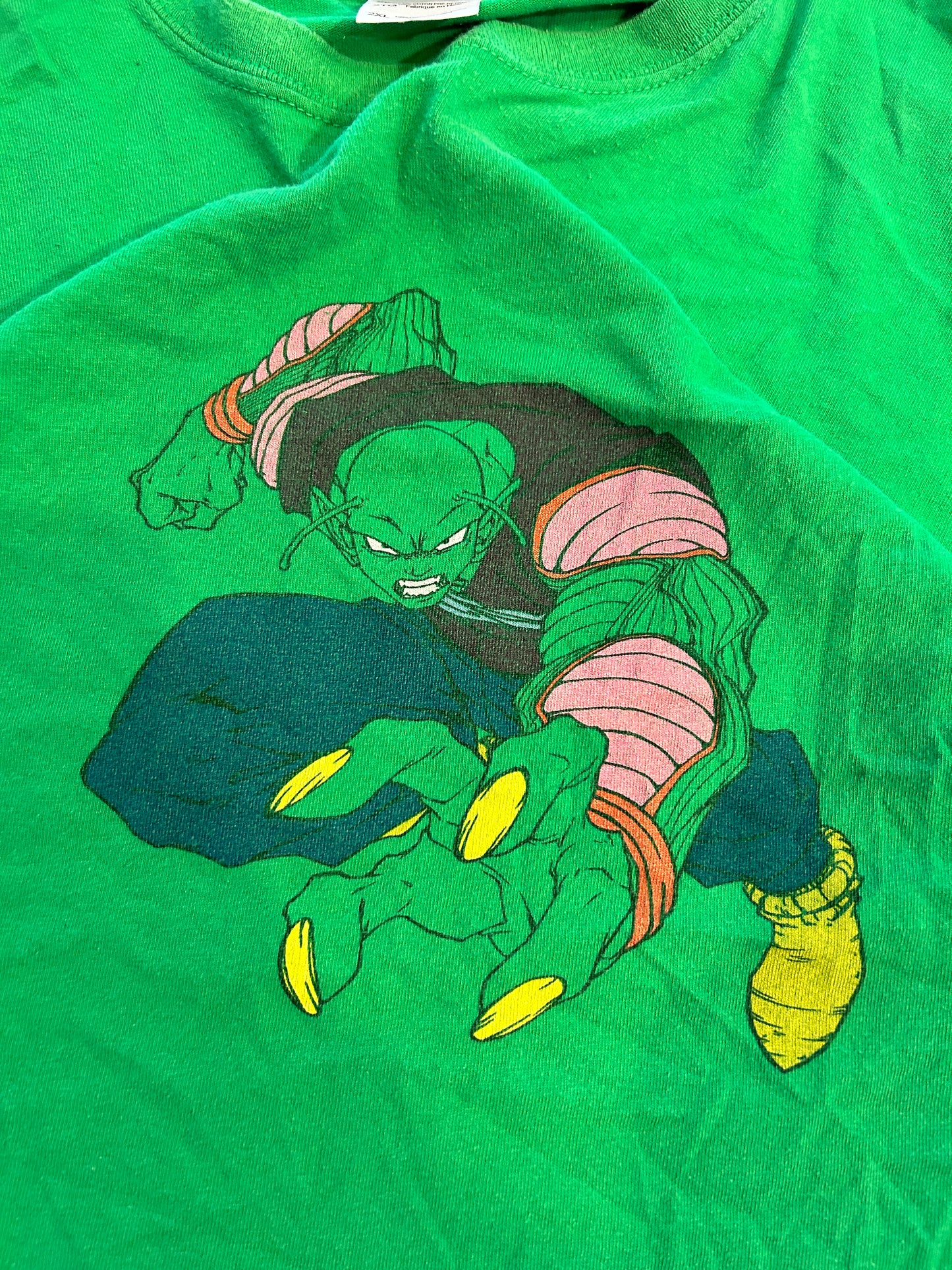 Vintage Green Dragon Ball Z Piccolo Tee (2XL)