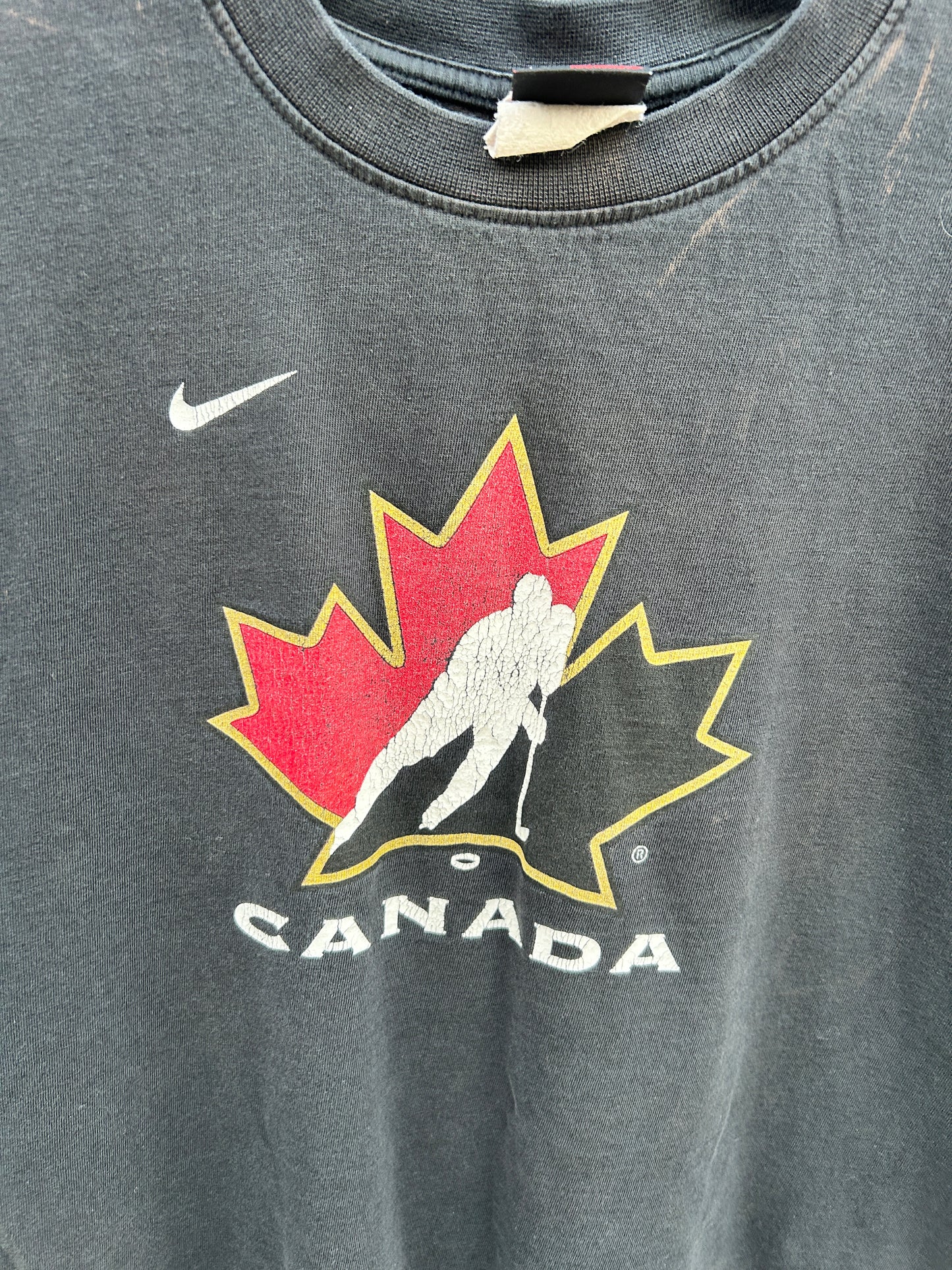 Vintage Team Canada Nike Hockey Tee (S)