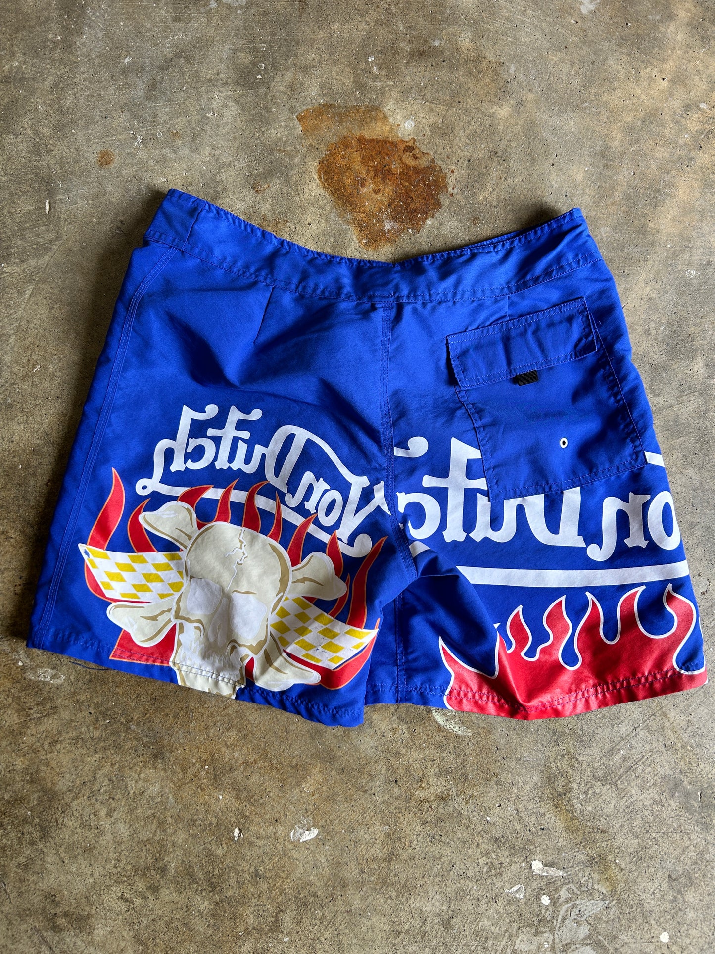 Y2K Von Dutch Swim Trunks (M)