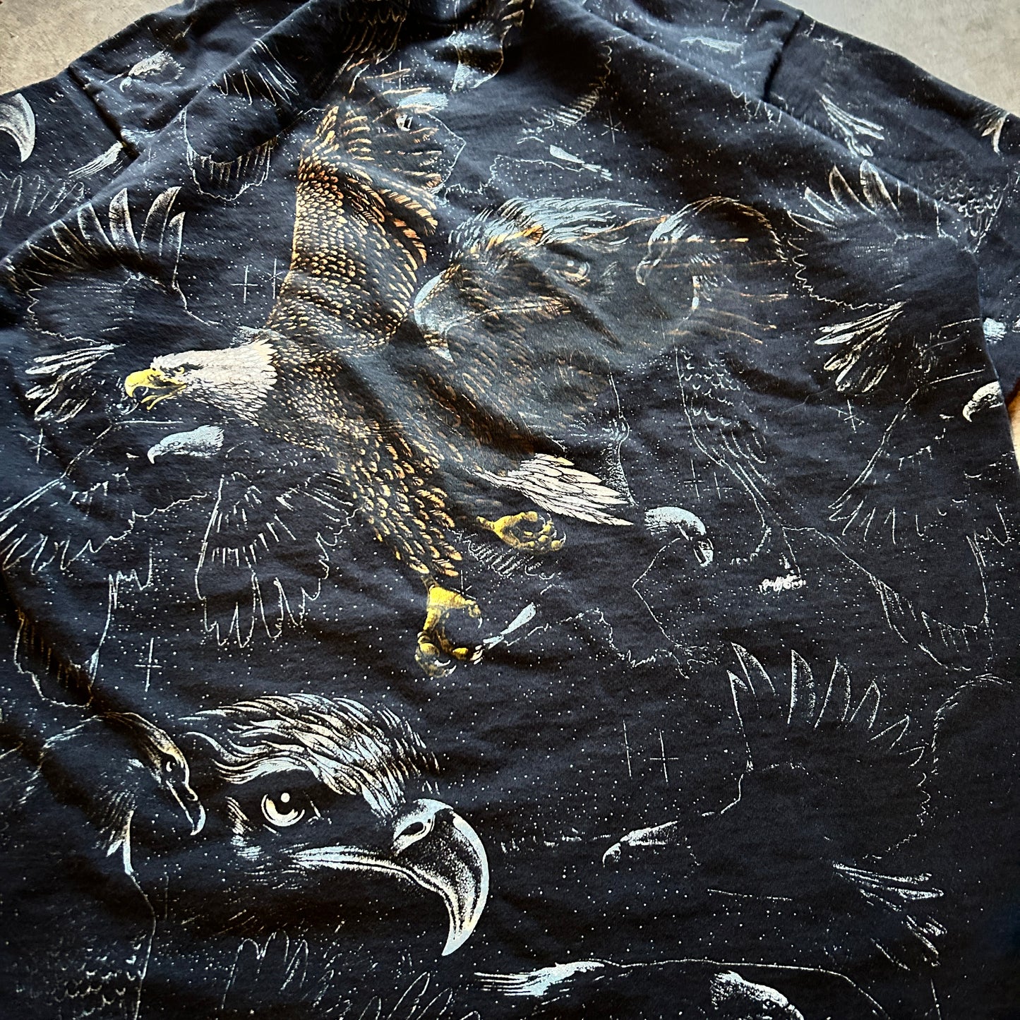 Vintage 1991 Eagle AOP Tee (L)