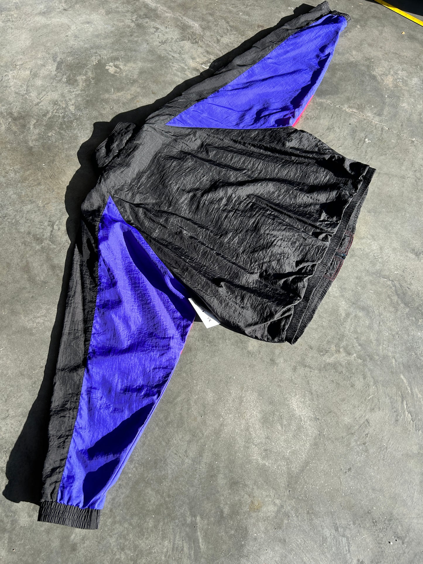 Vintage Reebok Multi-Colour Windbreaker (XL)