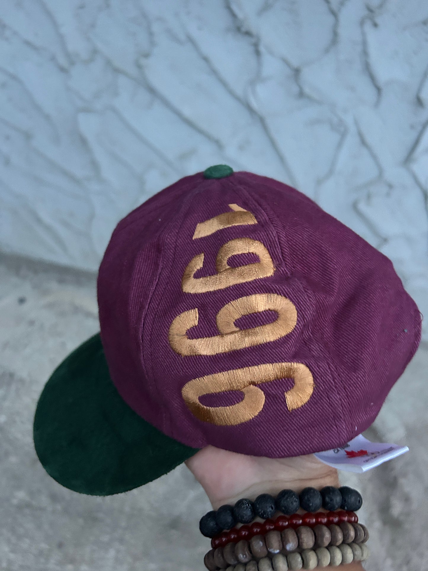 Vintage 1996 Atlanta Olympics Burgundy Hat