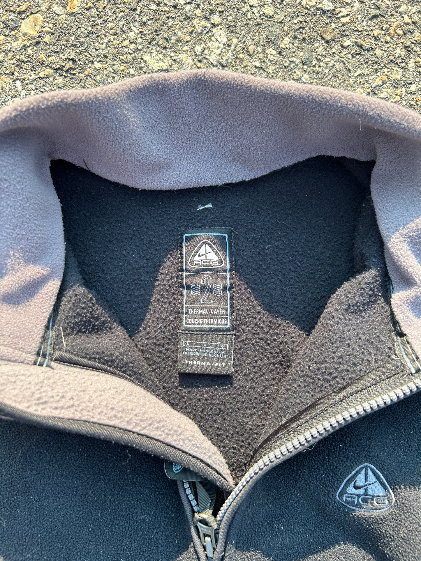 Vintage Nike ACG Therma-Fit Fleece Vest (M)