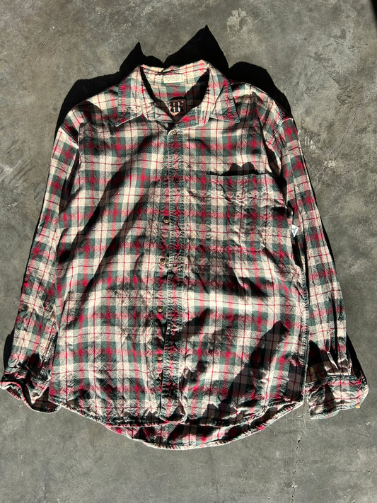 Vintage 90’s Blue Rodeo Brand Flannel Shirt (L)