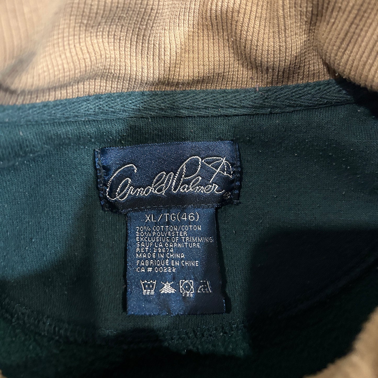 Boxy Arnold Palmer Quarter Zip (XL)
