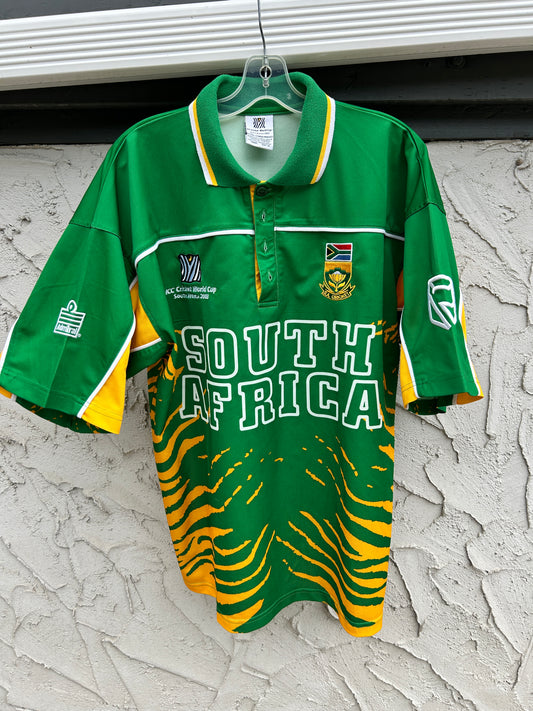Vintage 2003 South Africa Cricket World Cup Jersey (XL)