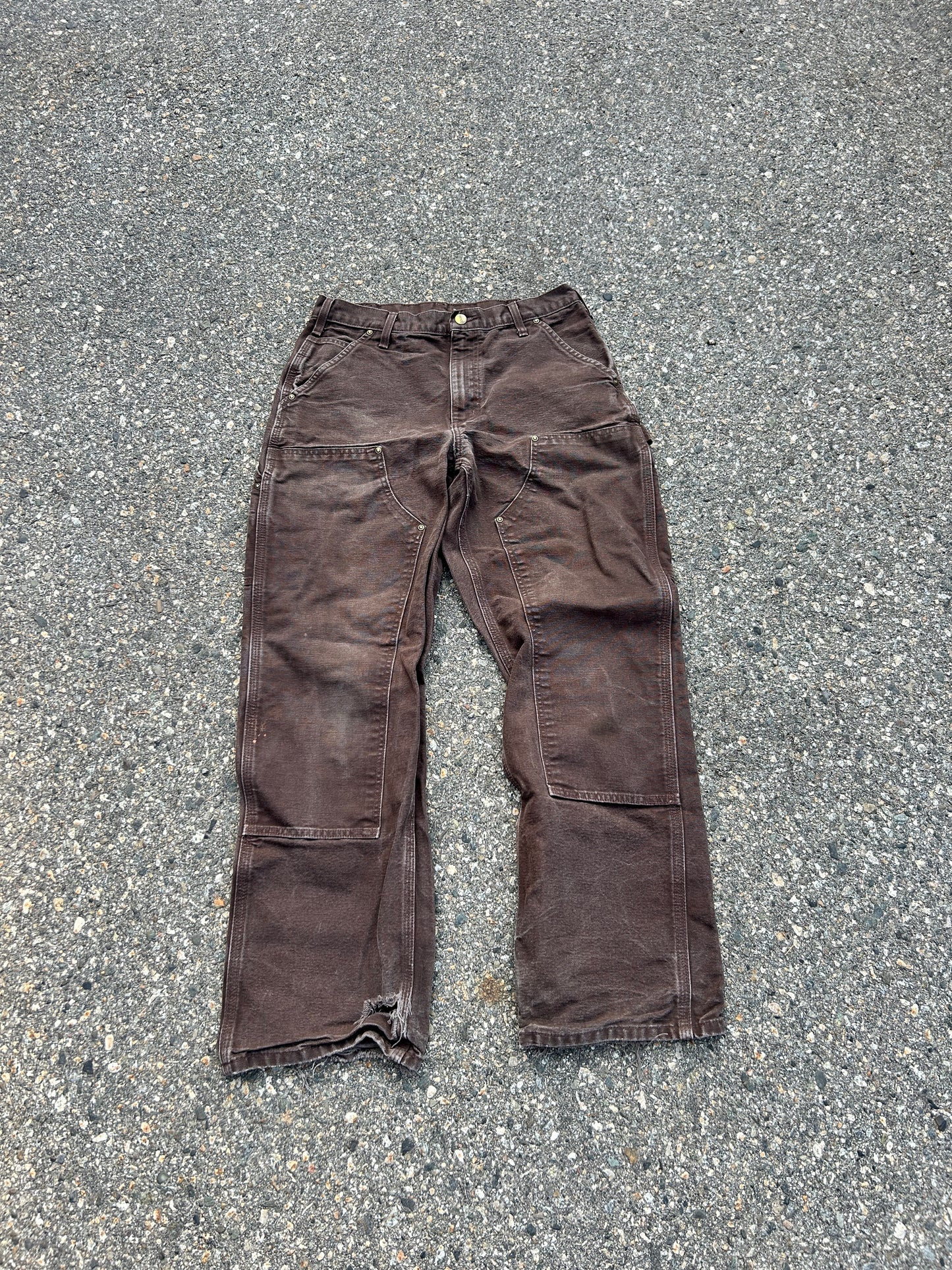 Brown Carhartt Double Knees (32x32)