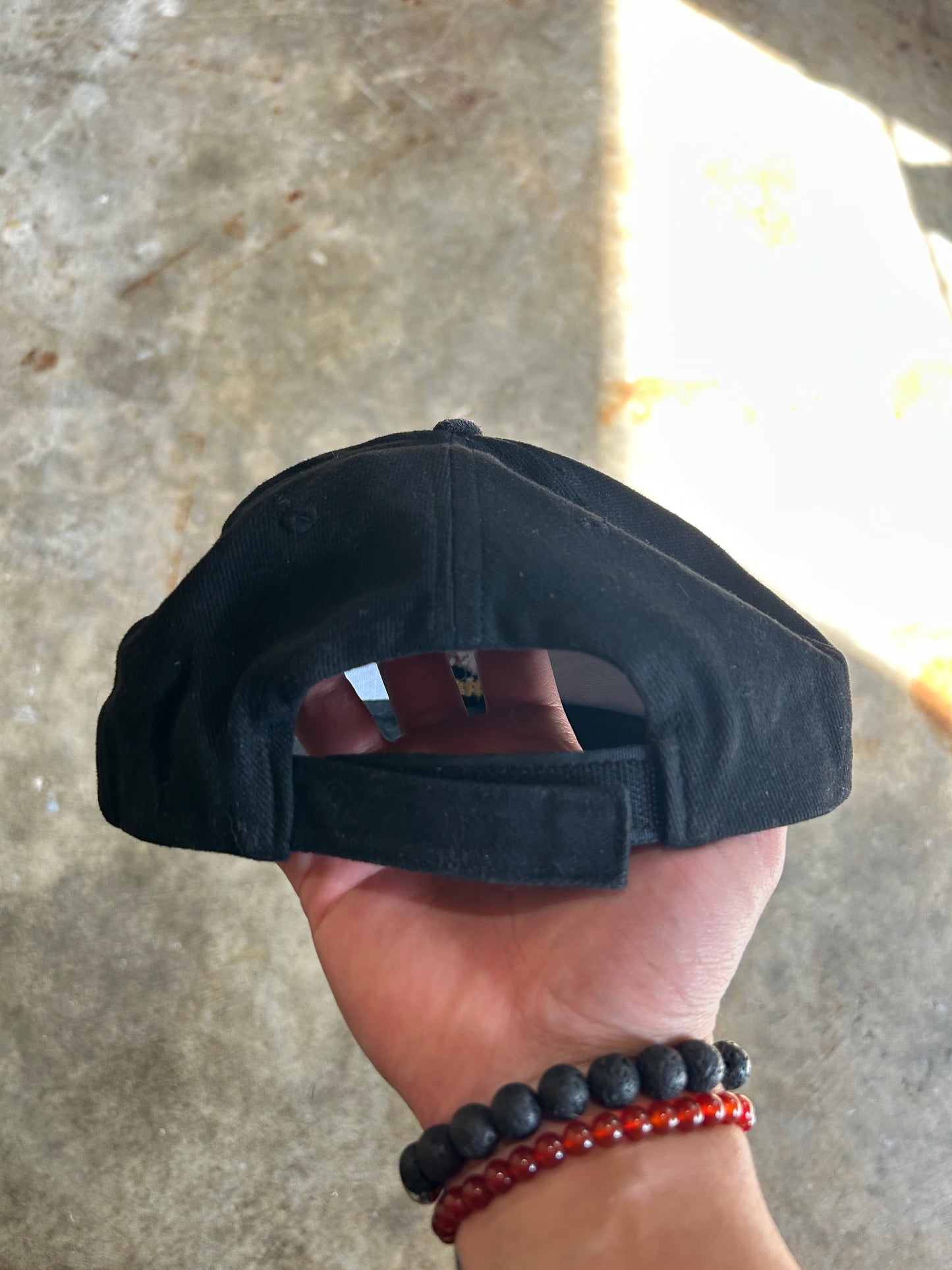 Vintage Germany Suede Brim Velcro-Back Hat