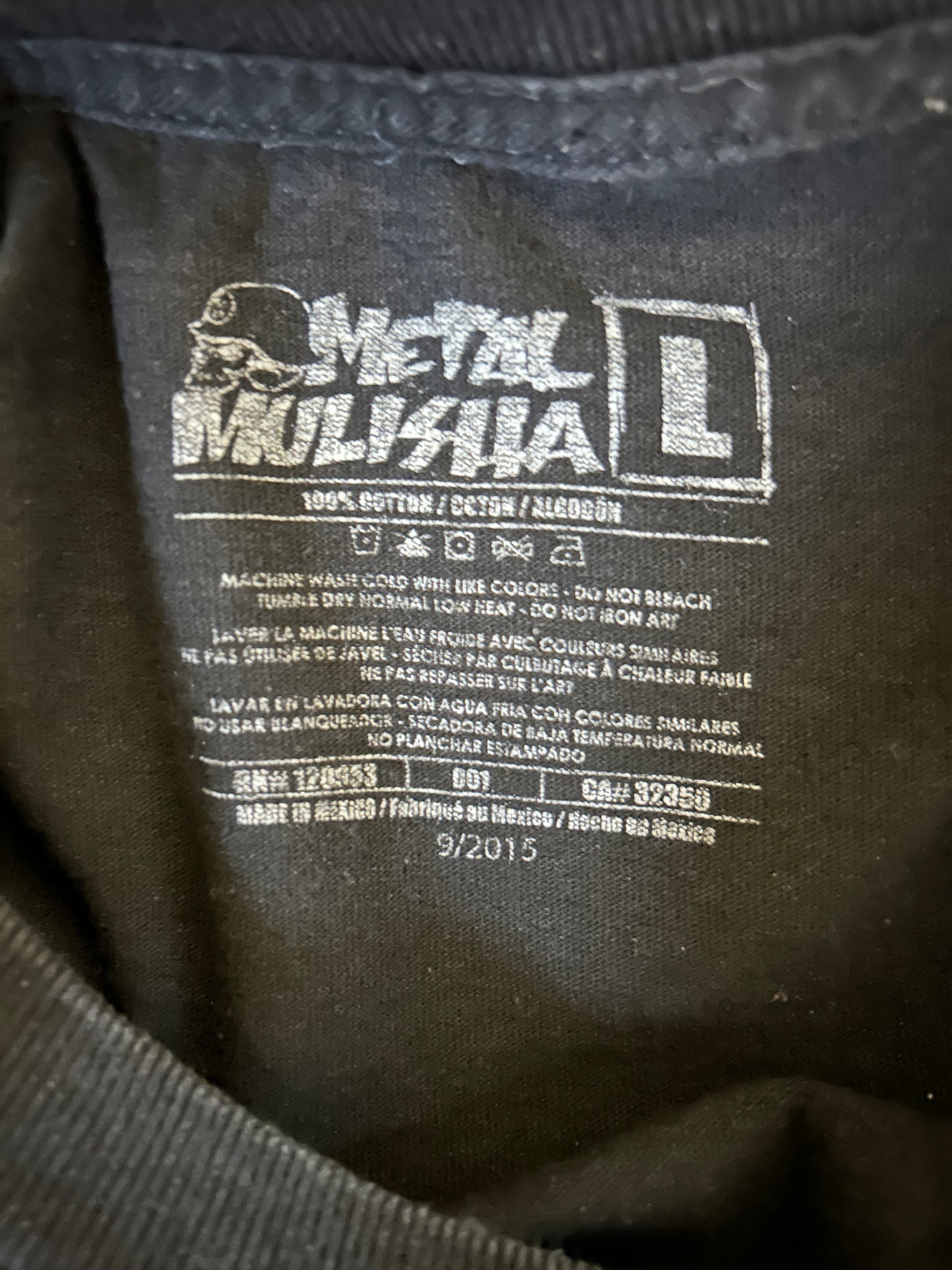 Y2K Metal Mulisha Sleeve Graphic Tee (L)