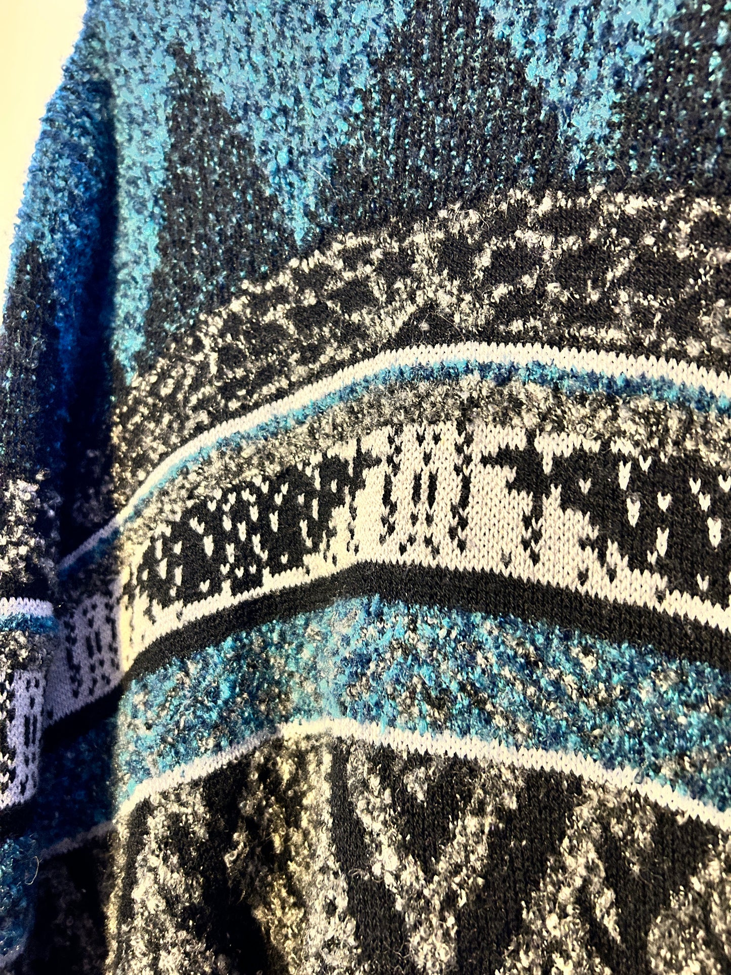 Vintage Jantzen Drop Shoulder Knit Sweater (L)