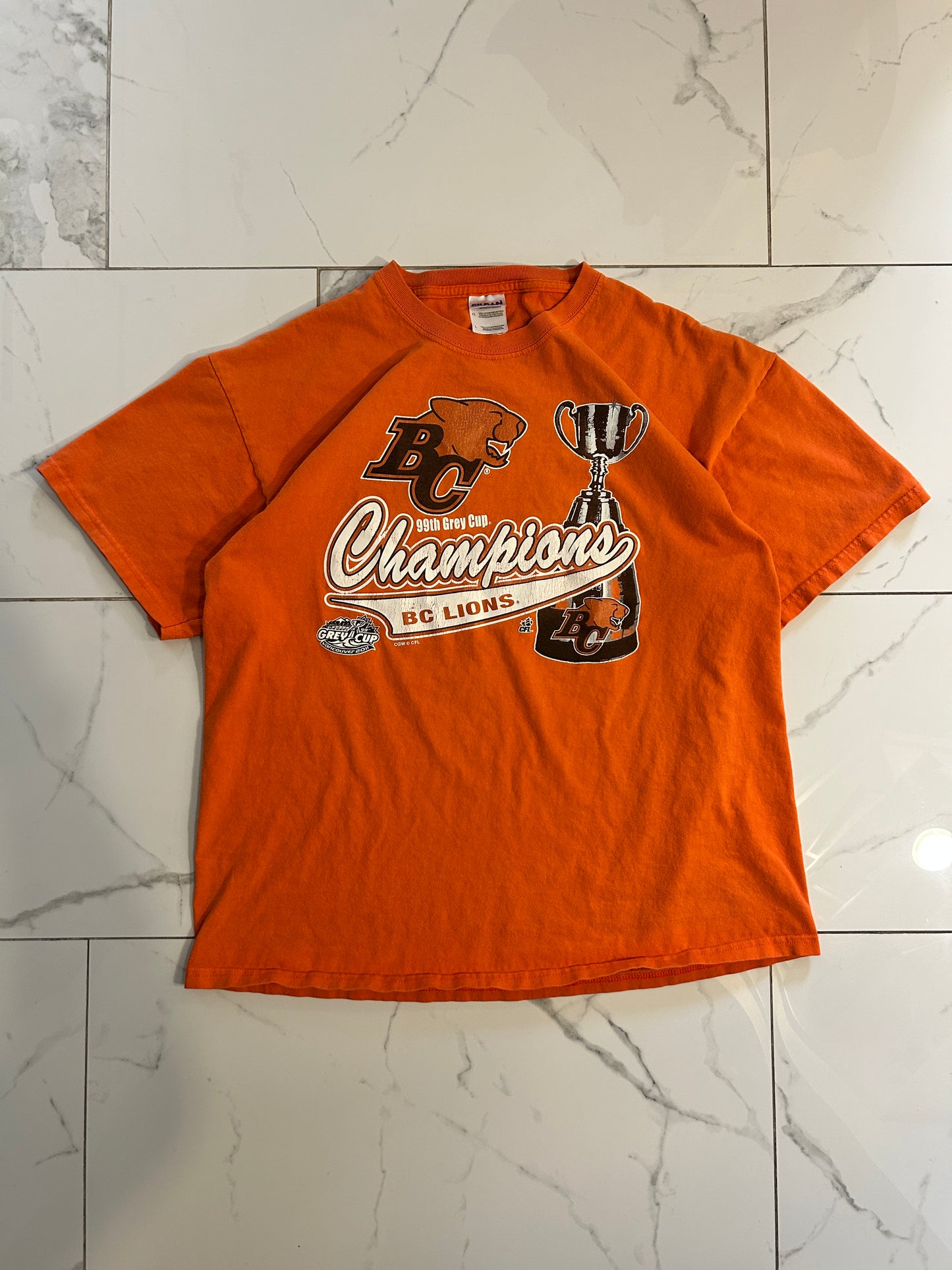 2011 BC Lions Championship Tee (L)