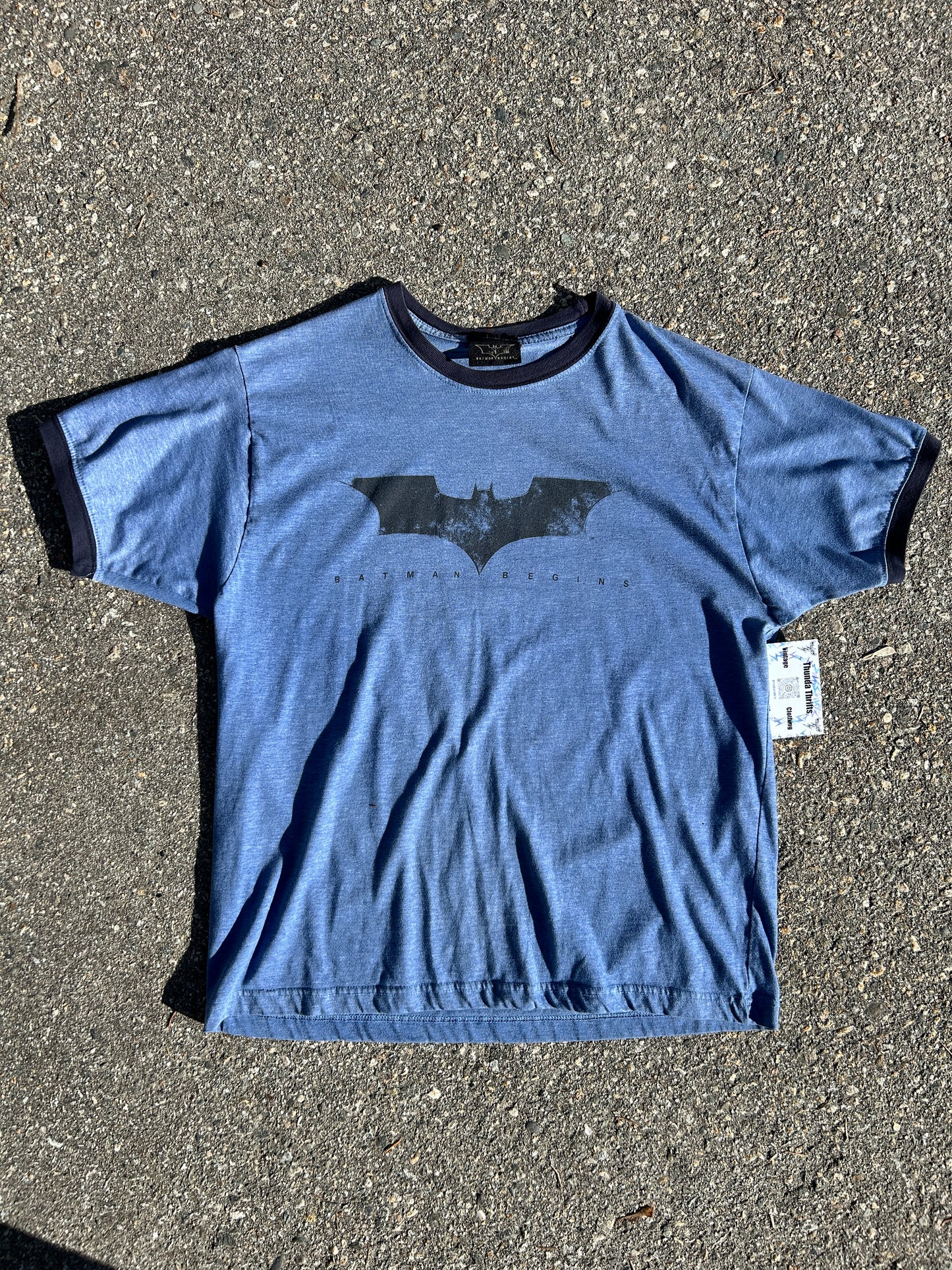 2005 Batman Begins Ringer Tee (L)