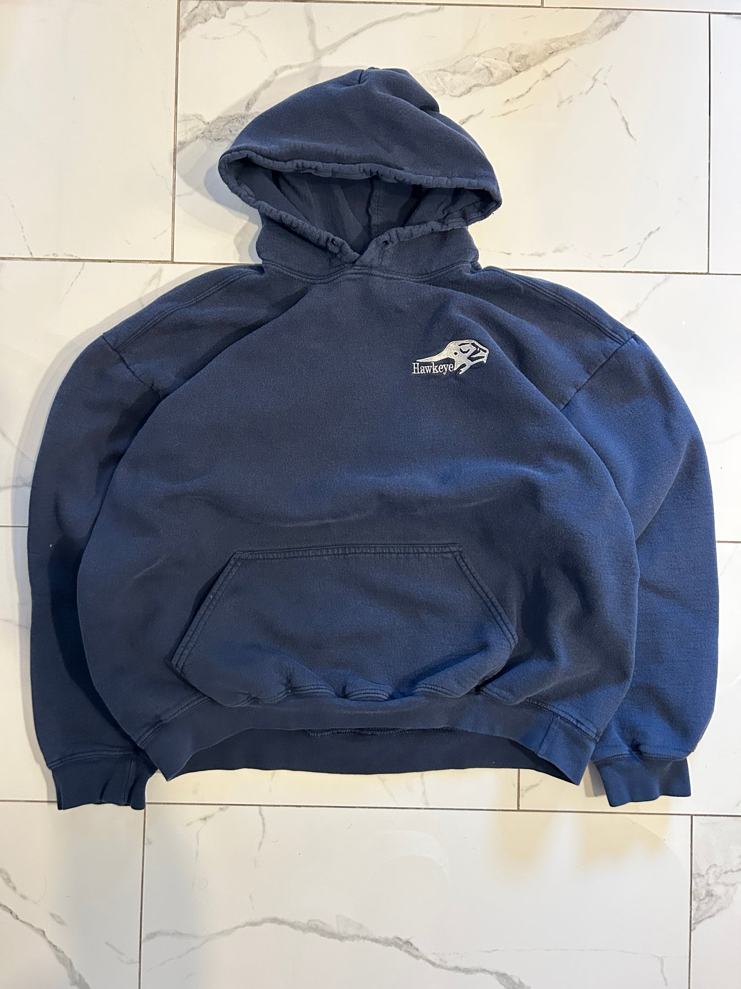 Vintage Hawkeye Navy Hoodie (XL)