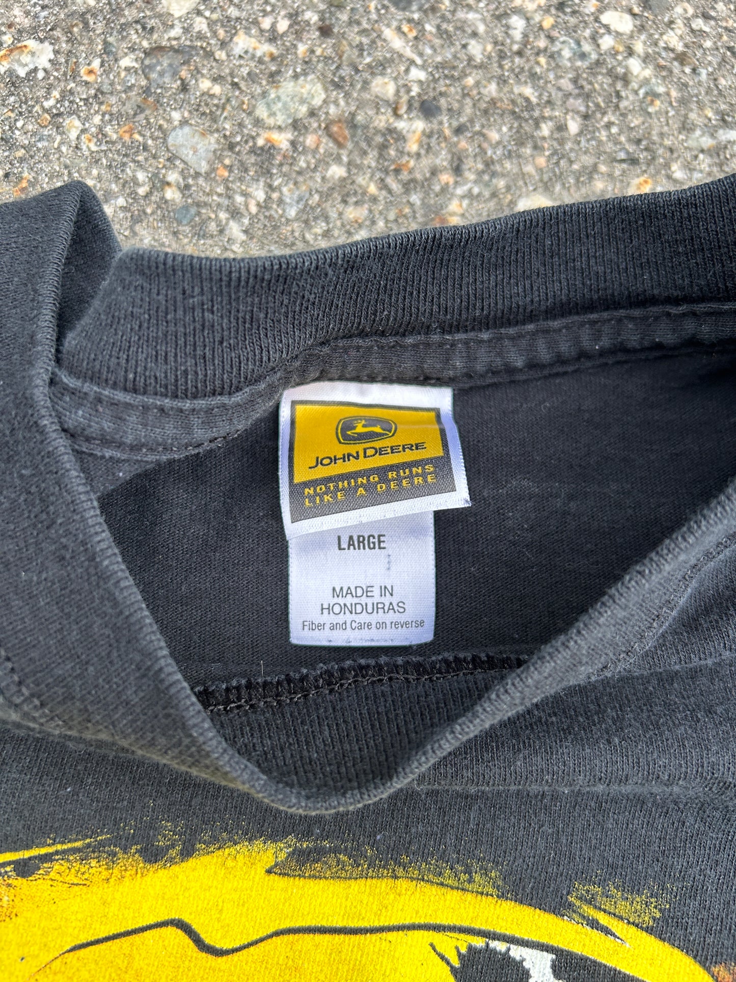 John Deere Hot Rod Tractor Tee (L)