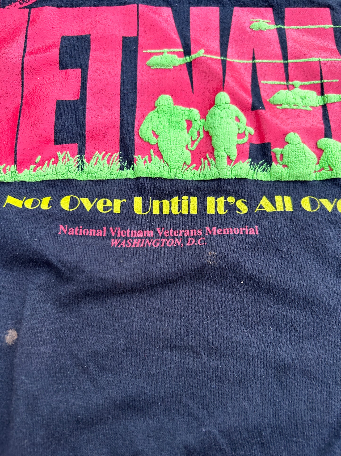 Vintage Single Stitch Tour of Duty Vietnam Tee (XL)