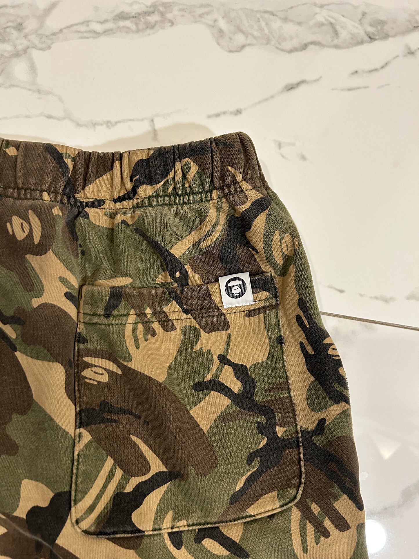 Bape Camo Sweat-shorts (M)