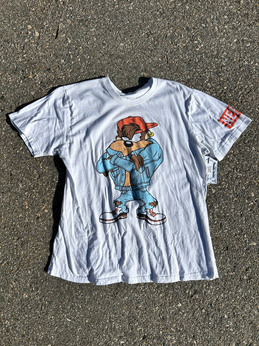 New School Taz Double Sided Tee (L)