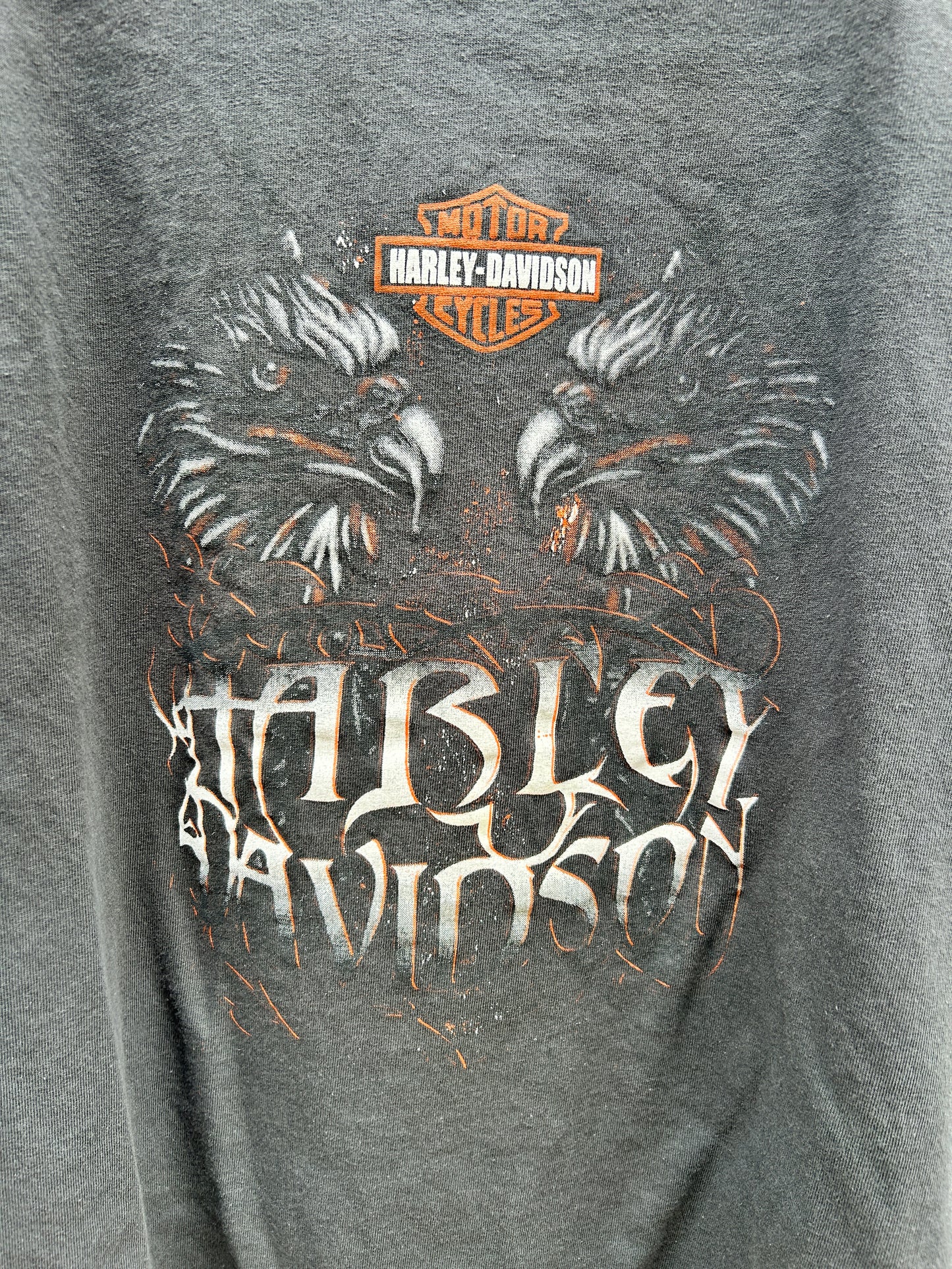 Grey Harley Los Algodones Tee (L)