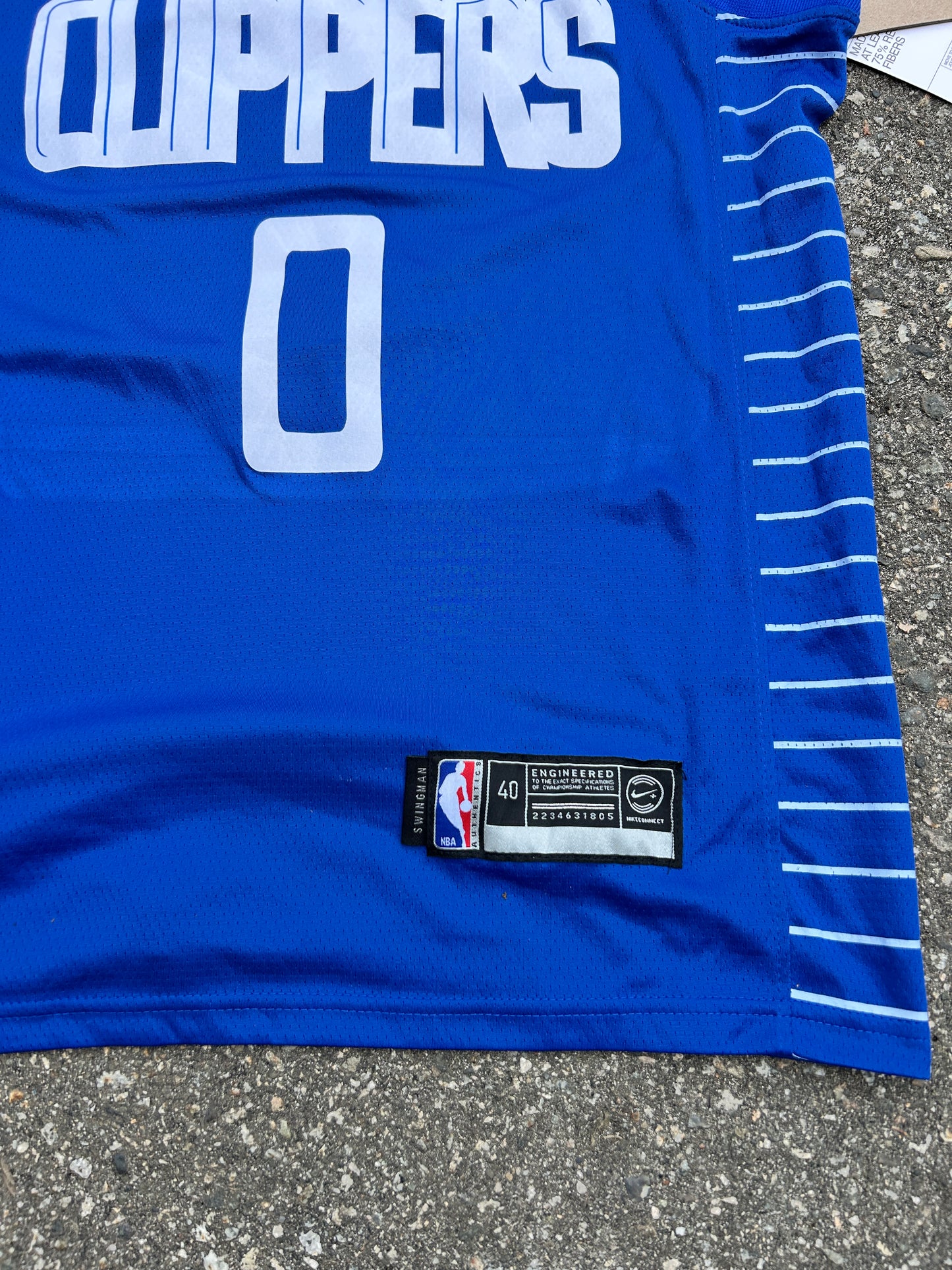 Russell Westbrook Nike Clippers Jersey (S)
