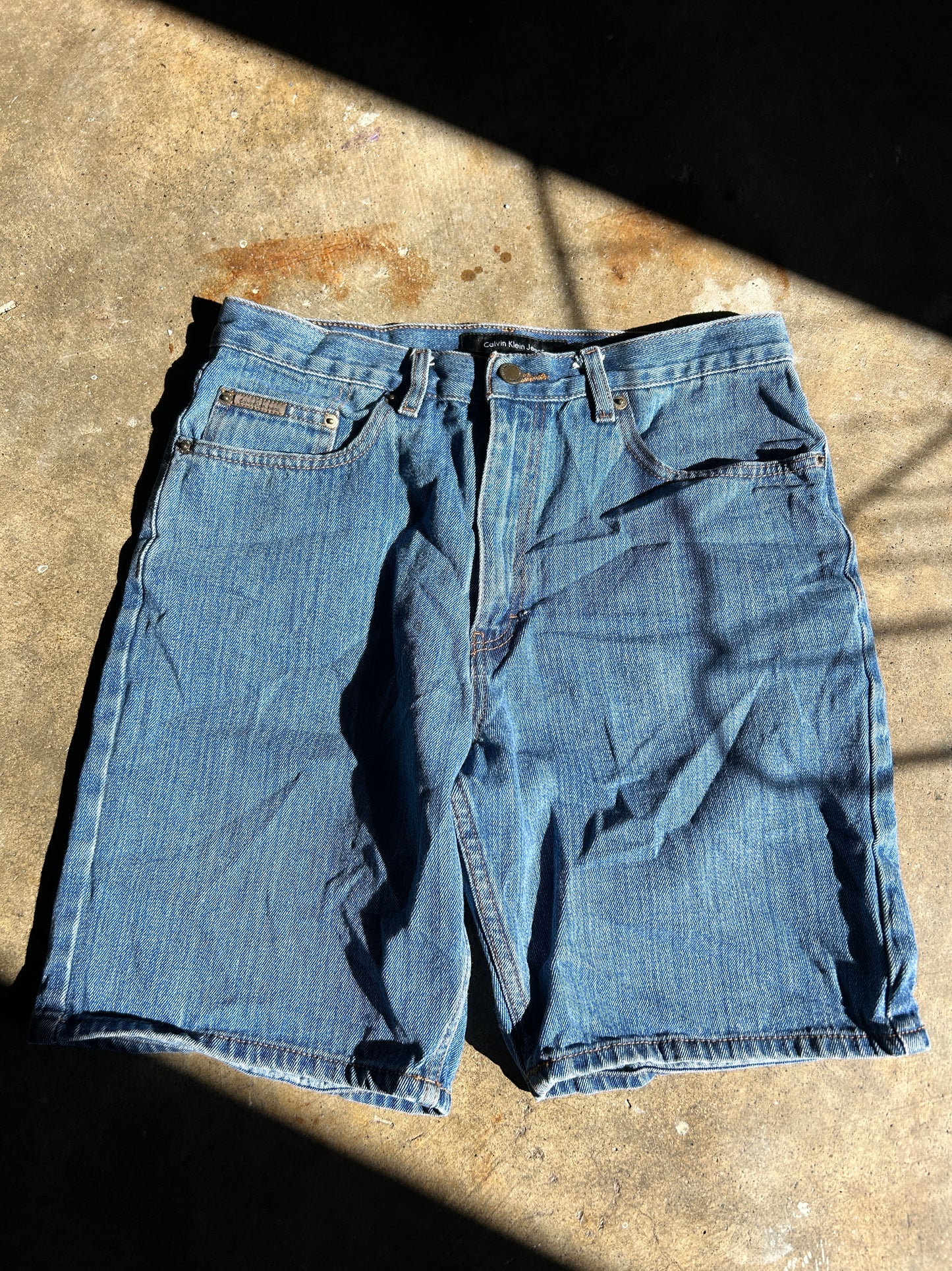 Blue Calvin Klein Jorts (32W)