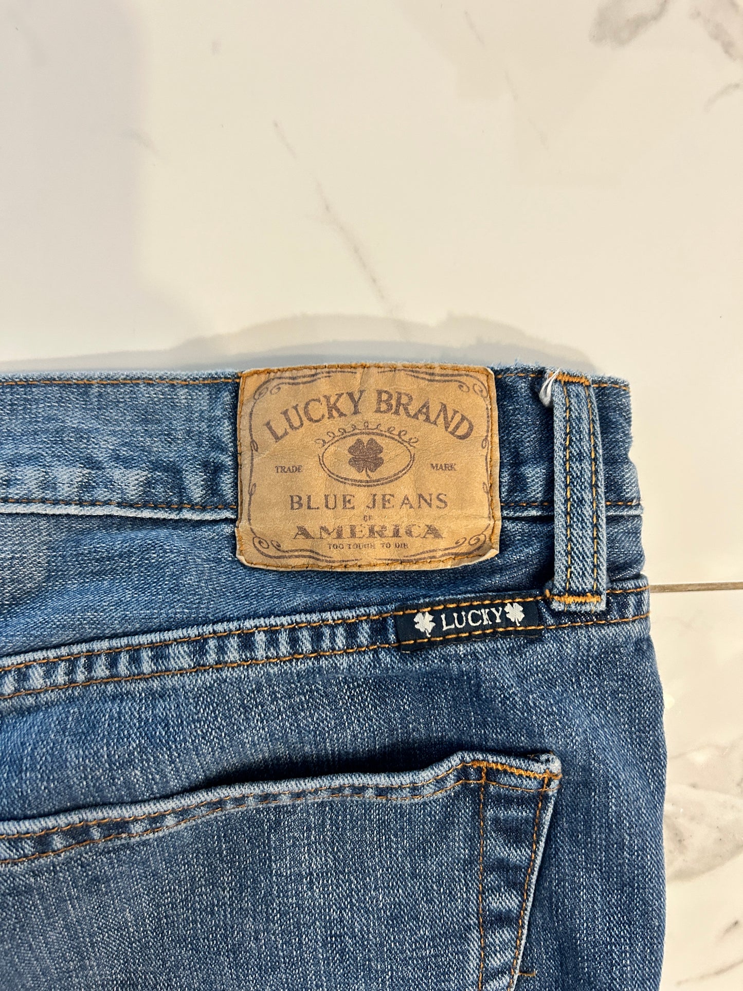 Y2K Lucky Brand Blue Jeans (38x30)