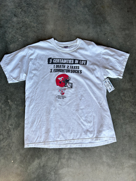 Vintage Edmonton Sucks CFL Tee (XL)