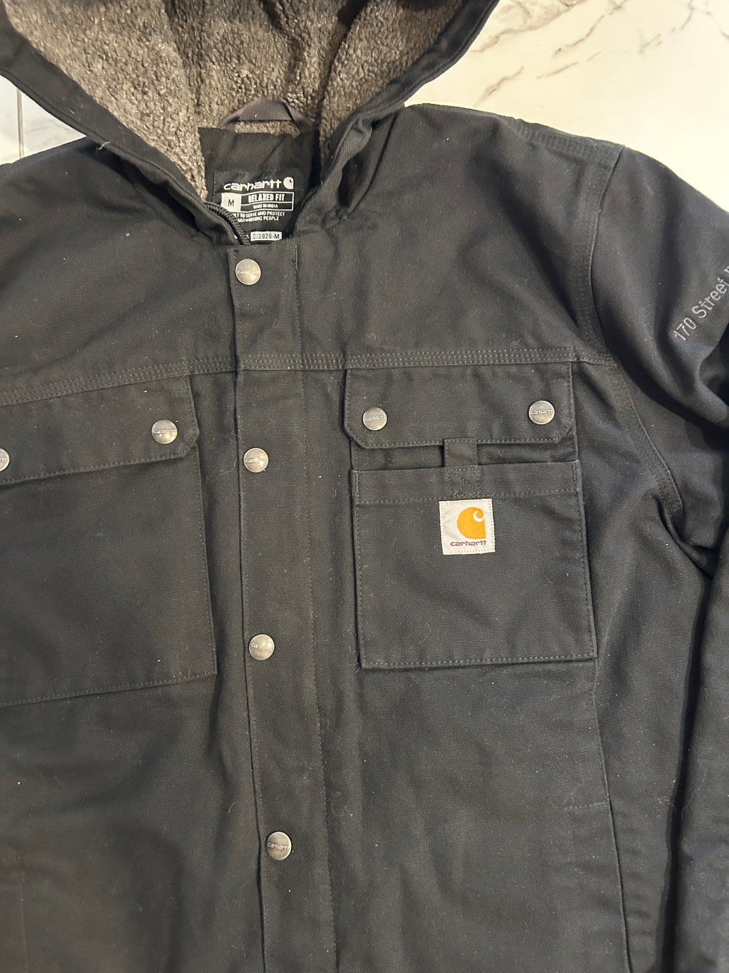 Carhartt Sherpa Lined Utility Jacket (M)