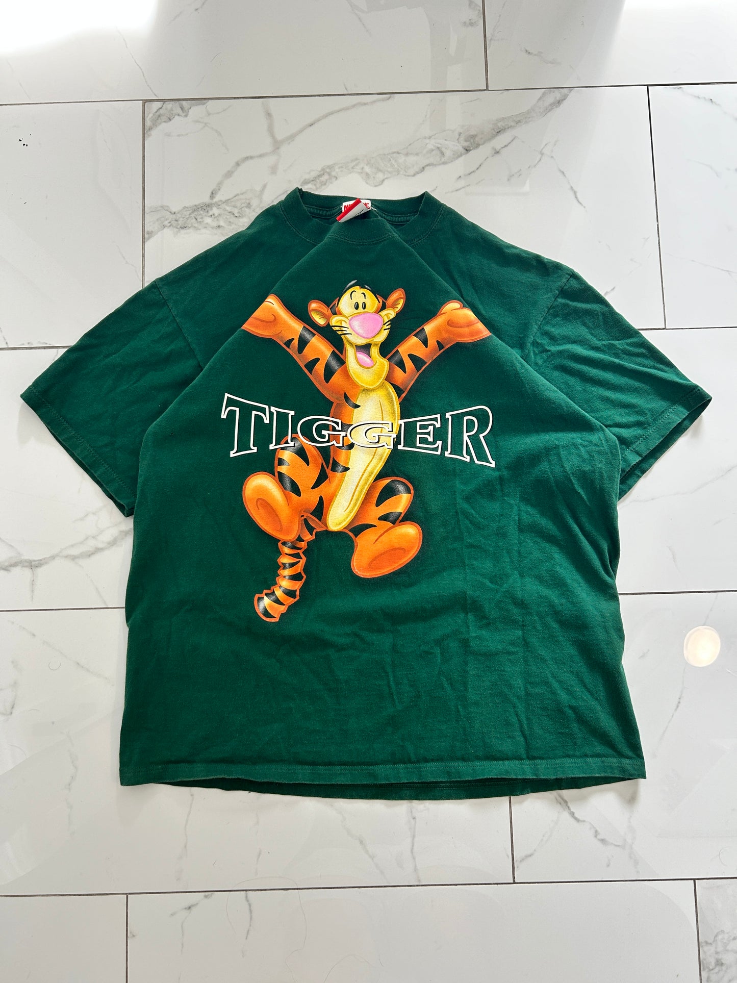 Vintage Green Tigger Disneyland Tee (L)