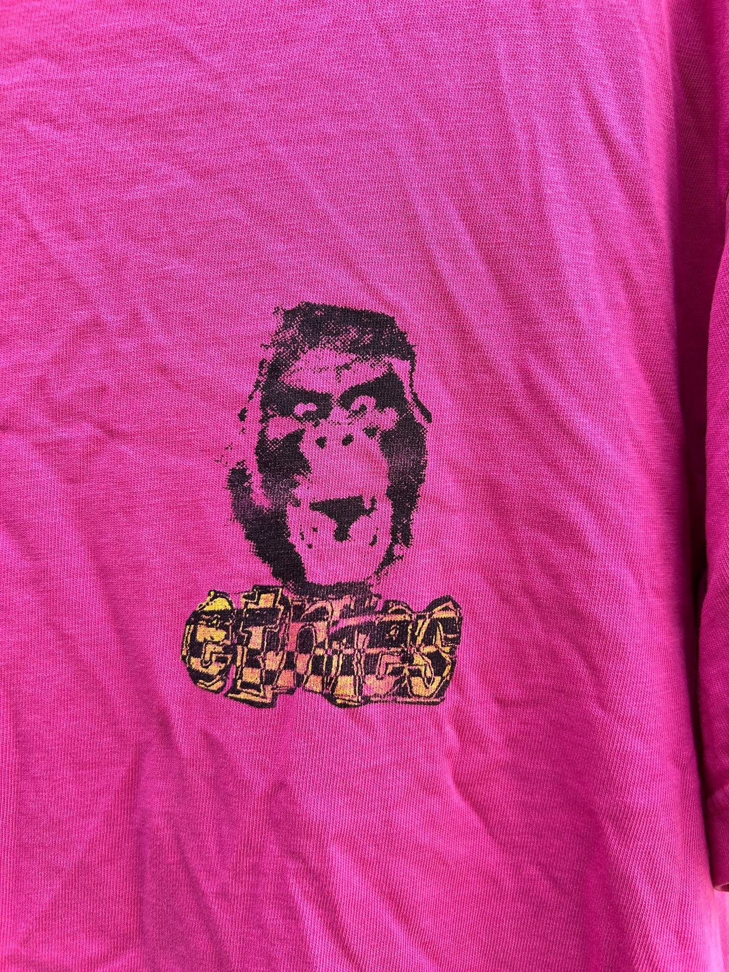 Y2K Etnies Pink Gorilla Tee (L)