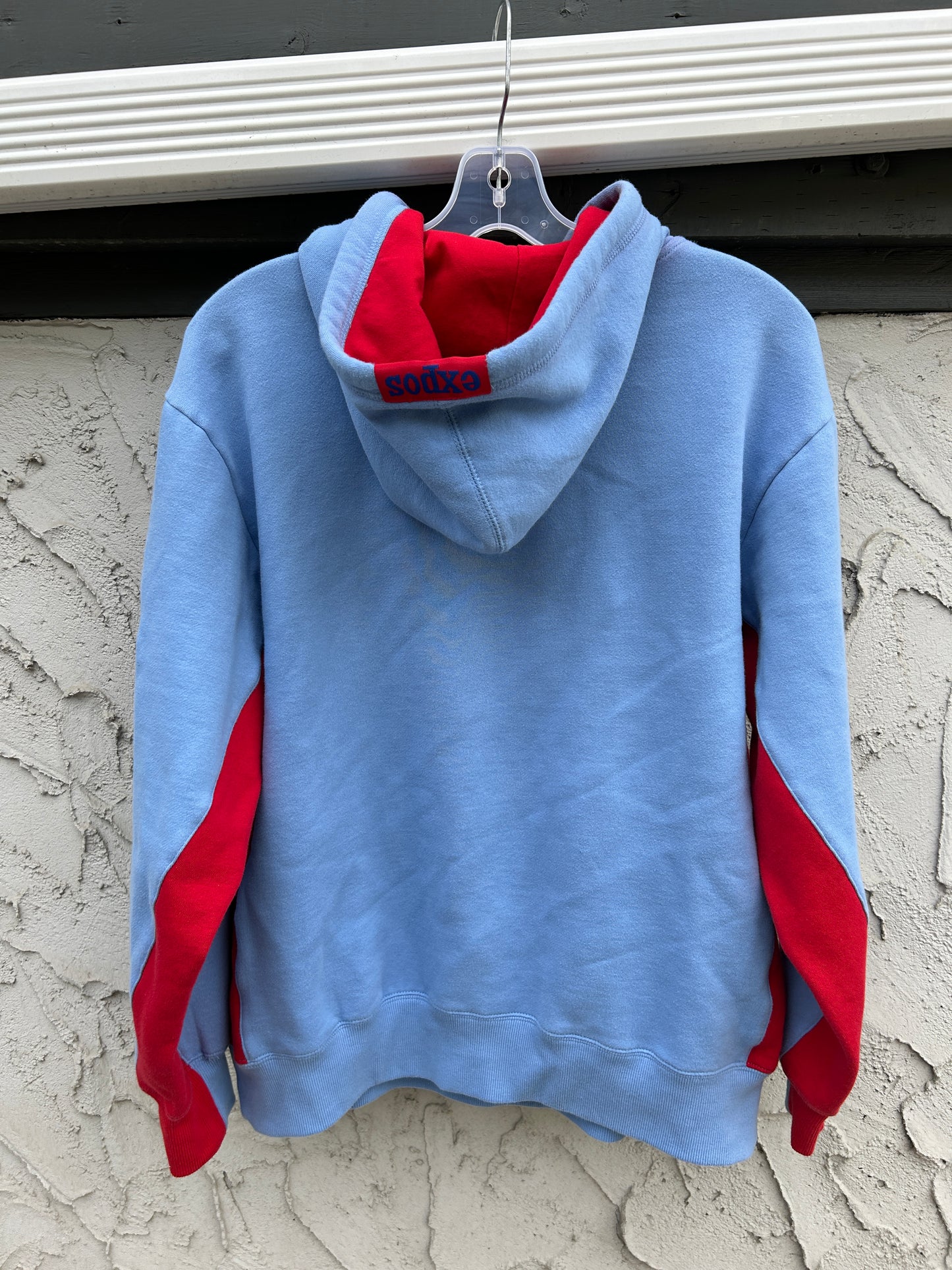 Light Blue Montreal Expos Hoodie (L)