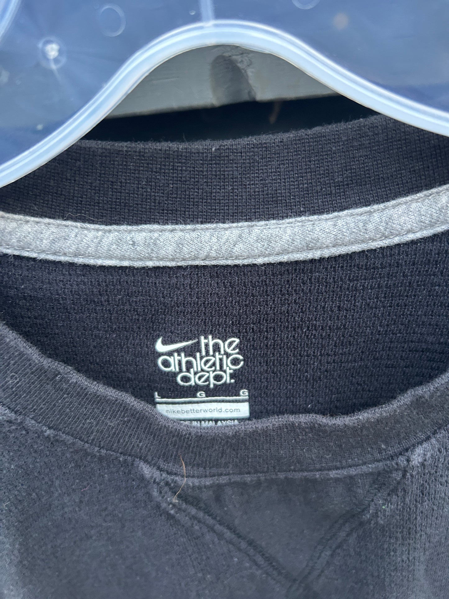 Vintage Black Nike Thermal (L)