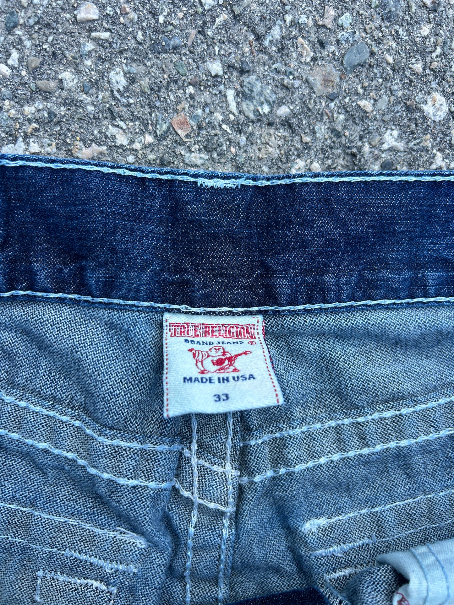Vintage True Religion Flare Jeans (33x32)