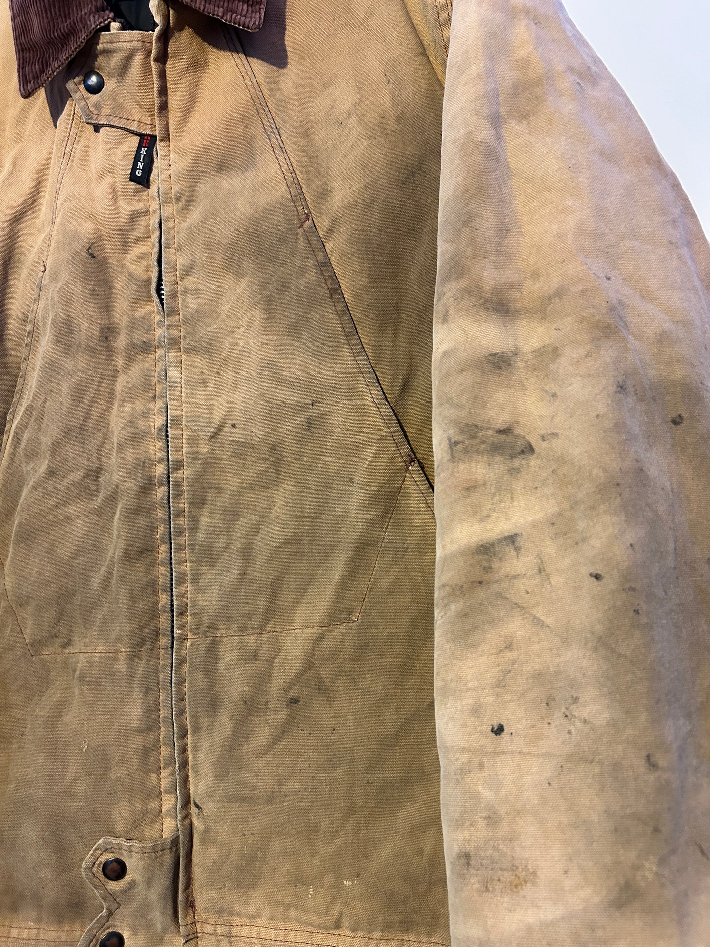 Vintage Work King Lined Welders Jacket (L)