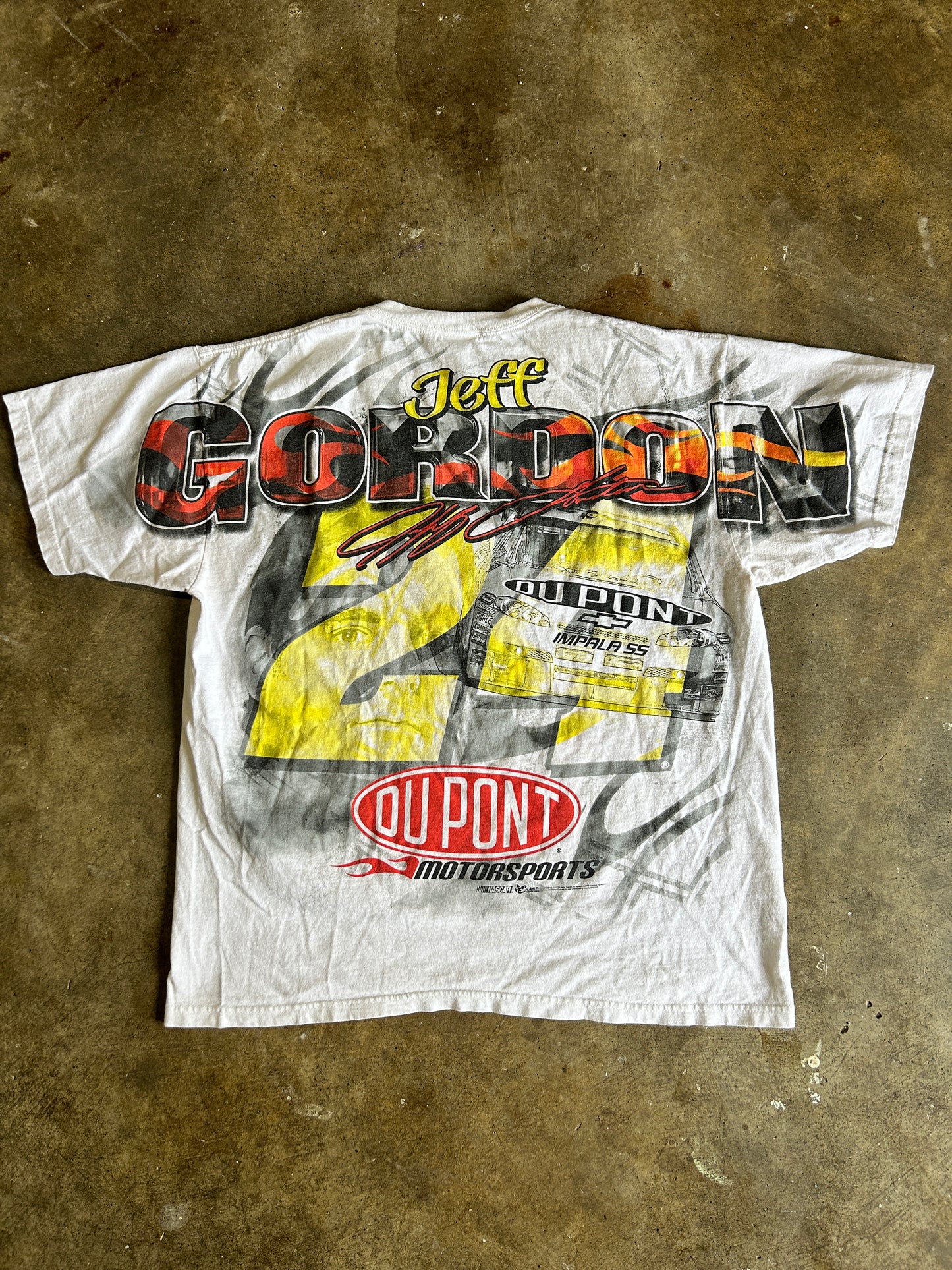 Vintage NASCAR Jeff Gordon AOP Tee (XL)