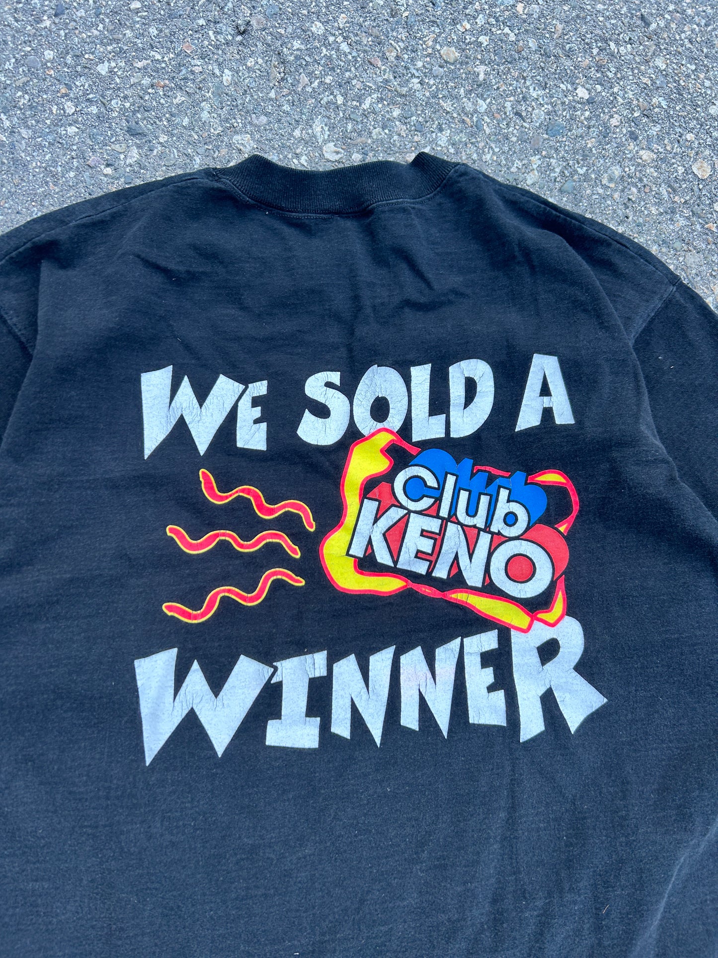 Vintage Heavyweight BC Lottery Tee (XL)