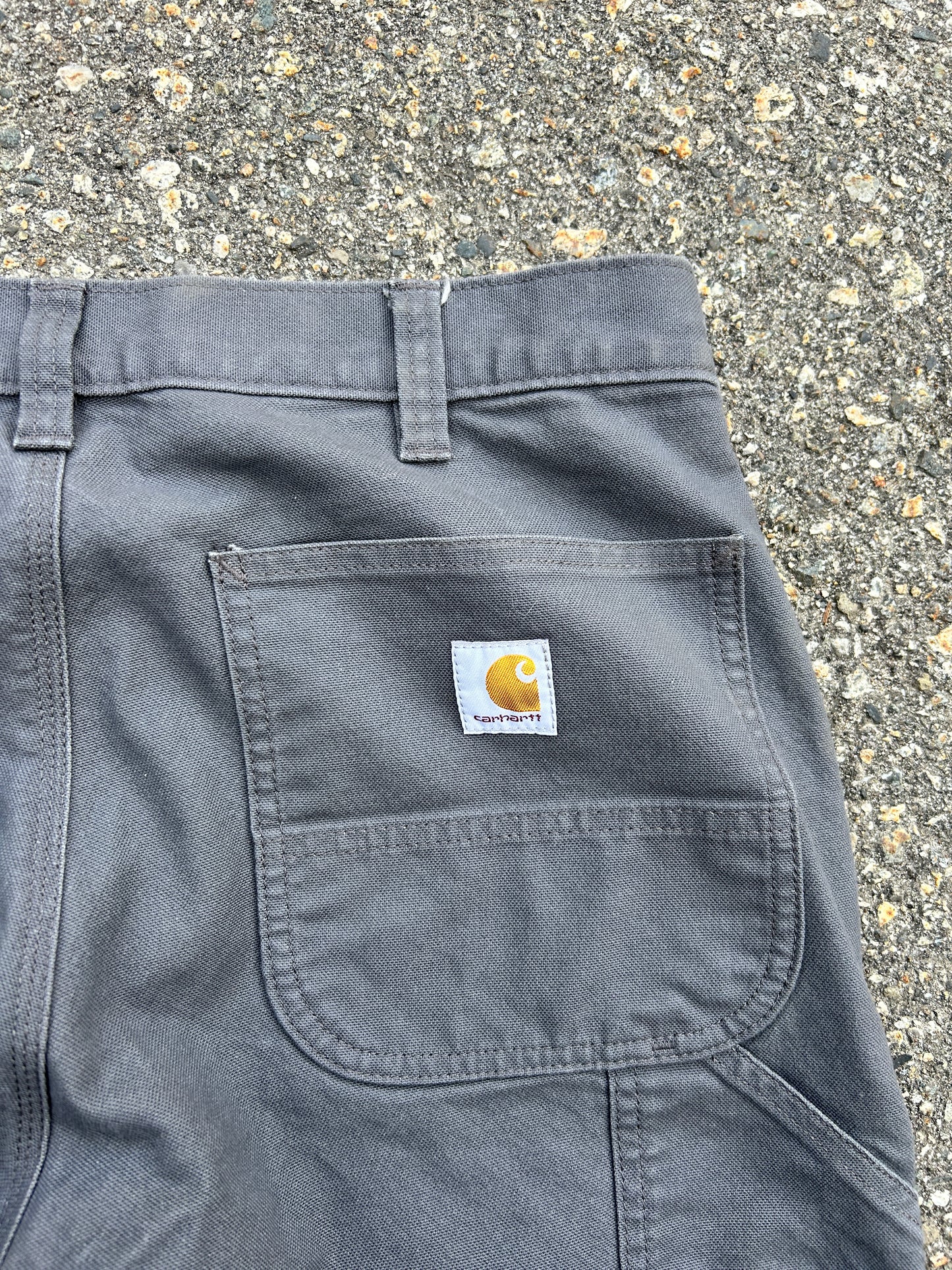 Like New Grey Carhartt Pants (33x32)