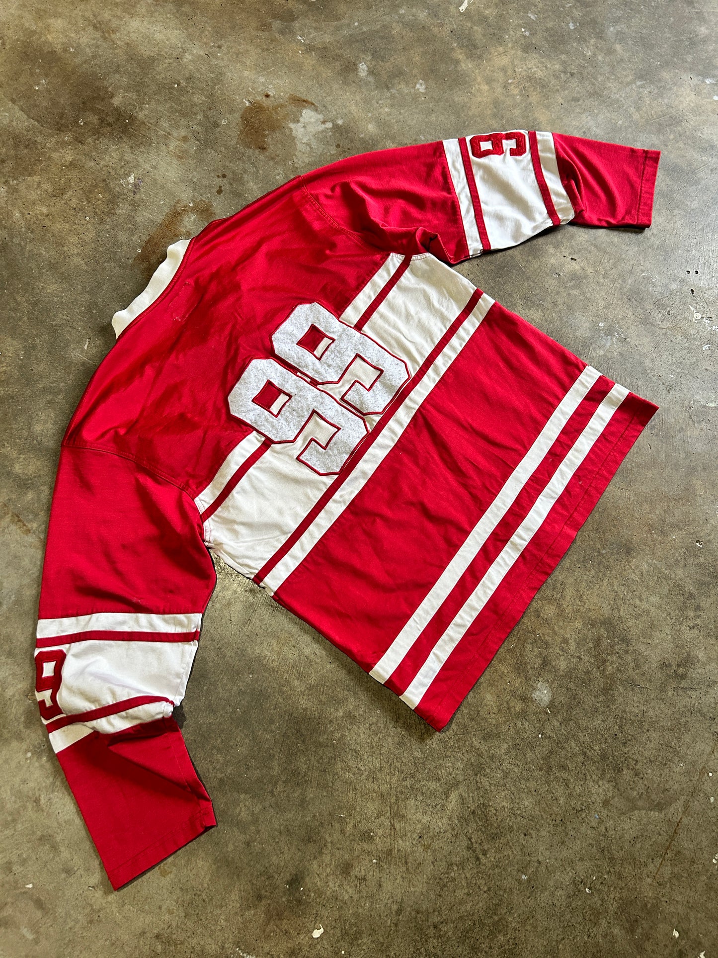 Vintage Canada Chenille Print Hockey Jersey (L)