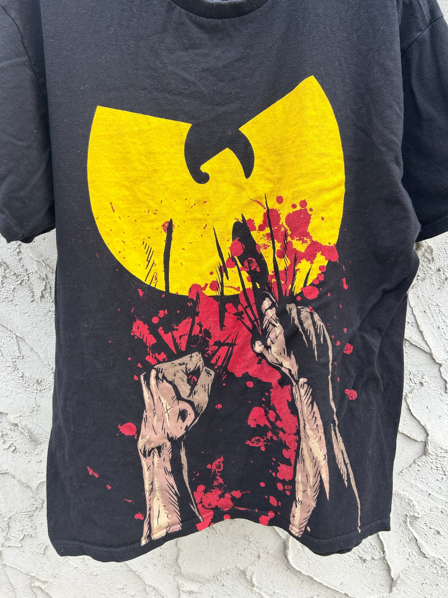 Y2K Wu Tang Bloody Fists Tee (L)
