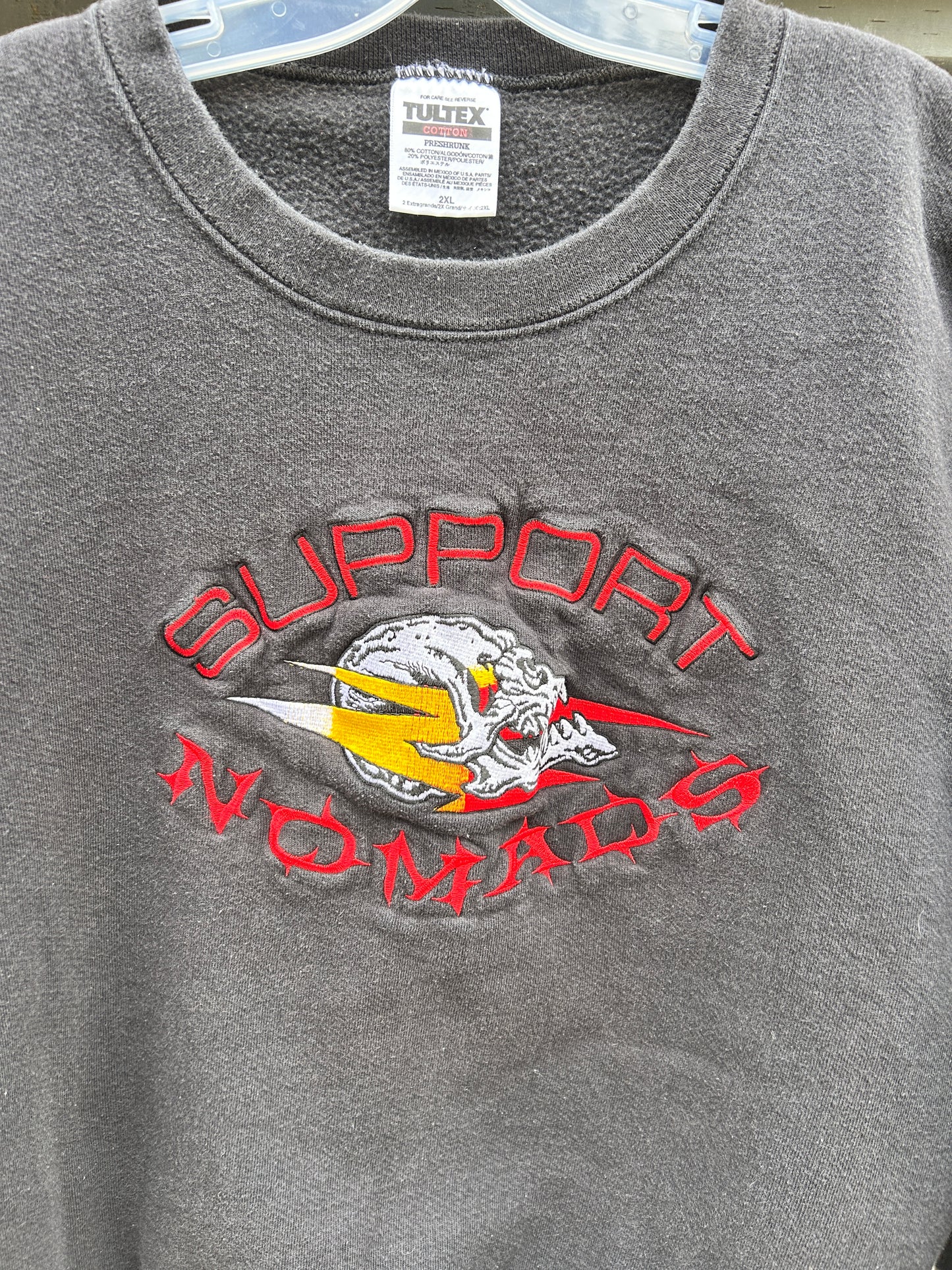 Vintage Support Nomads Skull Crewneck (2XL)