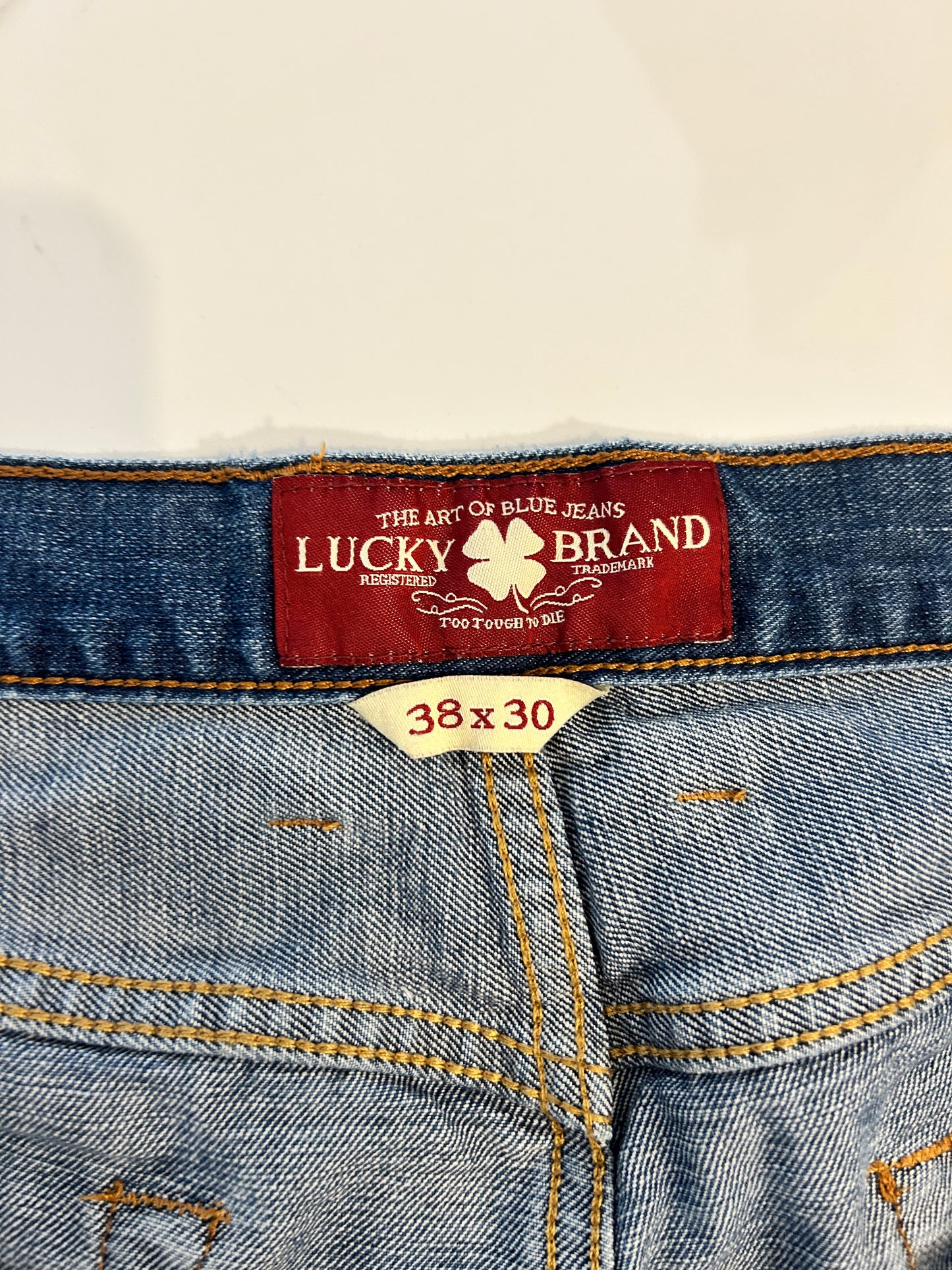 Y2K Lucky Brand Blue Jeans (38x30)