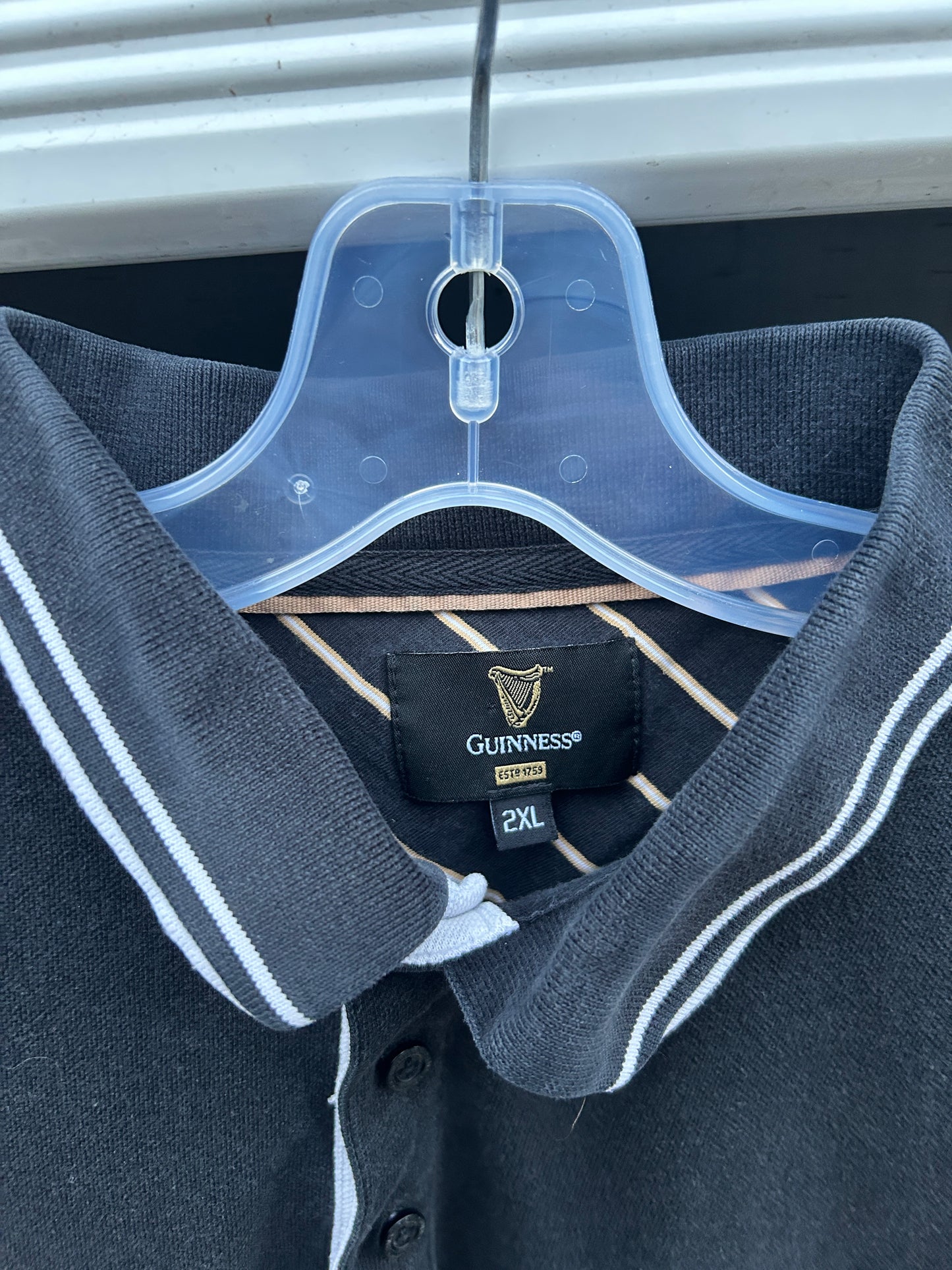 Vintage Guinness Polo Shirt (XL)