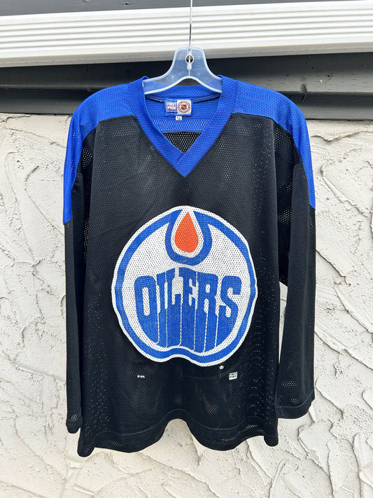 Vintage First Pick Sports Oilers Mesh Practice Jersey (L)