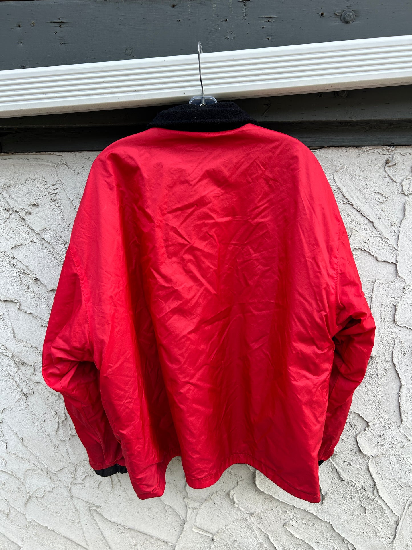 Vintage 90’s Detroit Redwings Reversible Fleece Jacket (L)