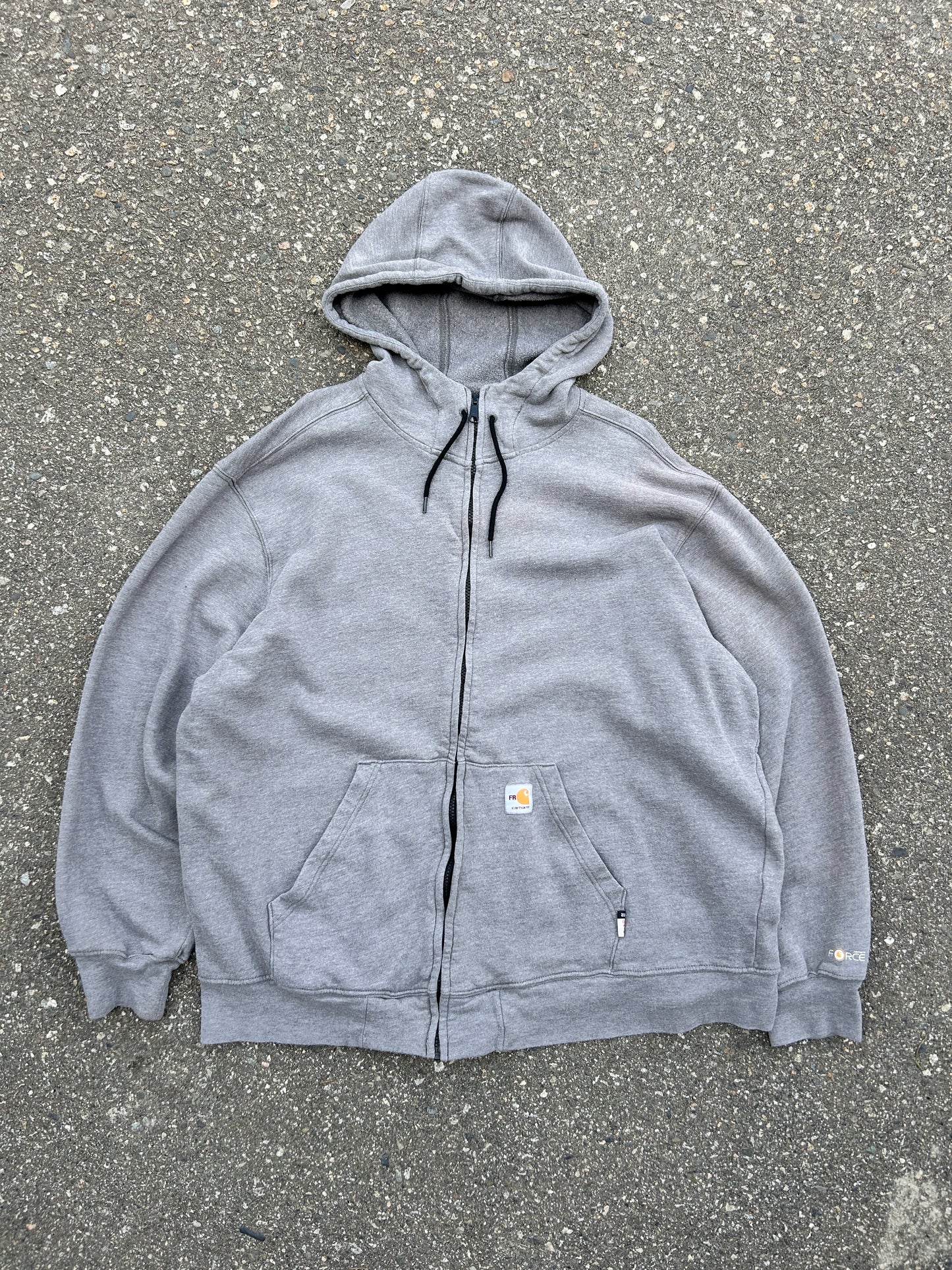 Light Brown FR Carhartt Zip Hoodie (2XL)