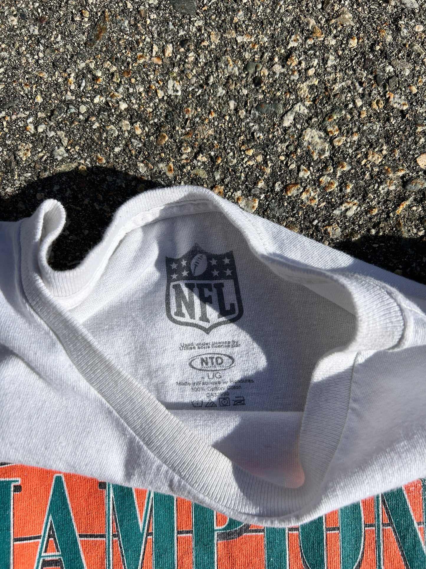 NFL Dolphins Championship Tee Reprint (M)