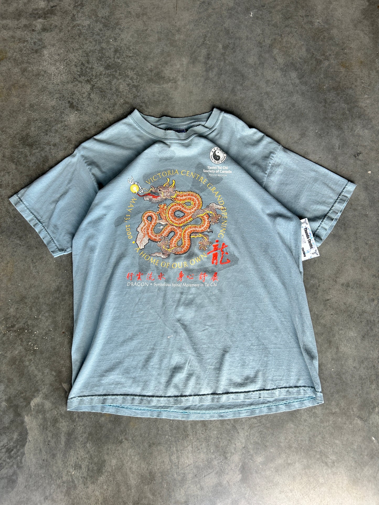 Vintage Victoria Centre Dragon Tee (L)