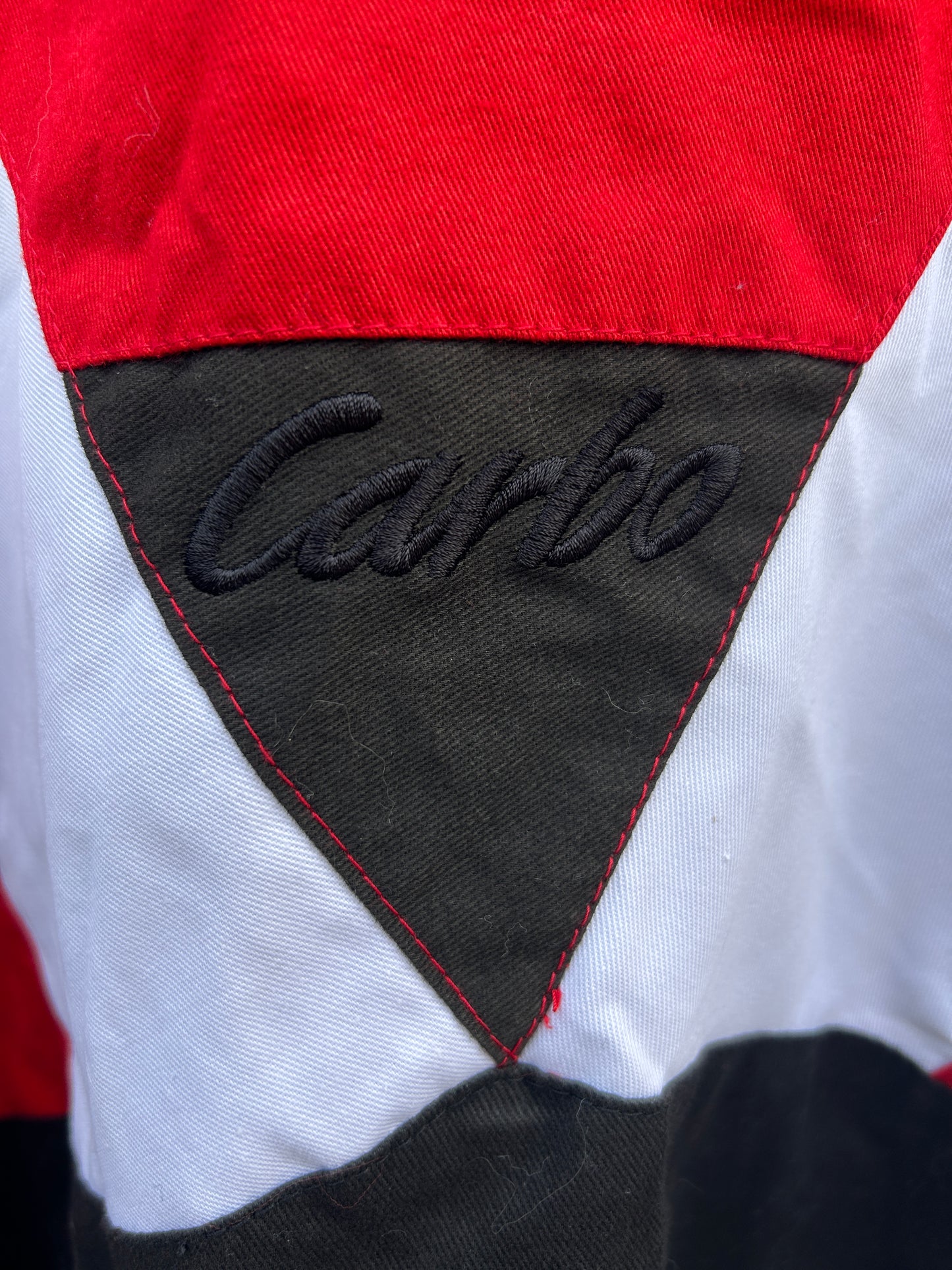 Vintage 90’s Carbo Colour Blocking Bomber Jacket (XL)