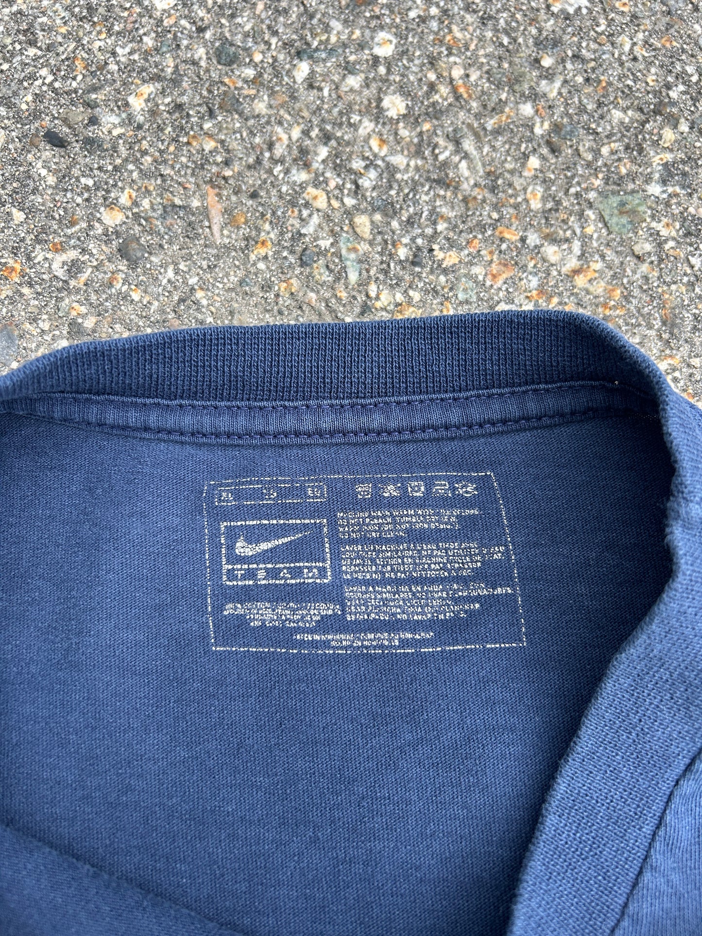 Vintage Nike Team Center Check Red Sox Tee (XL)